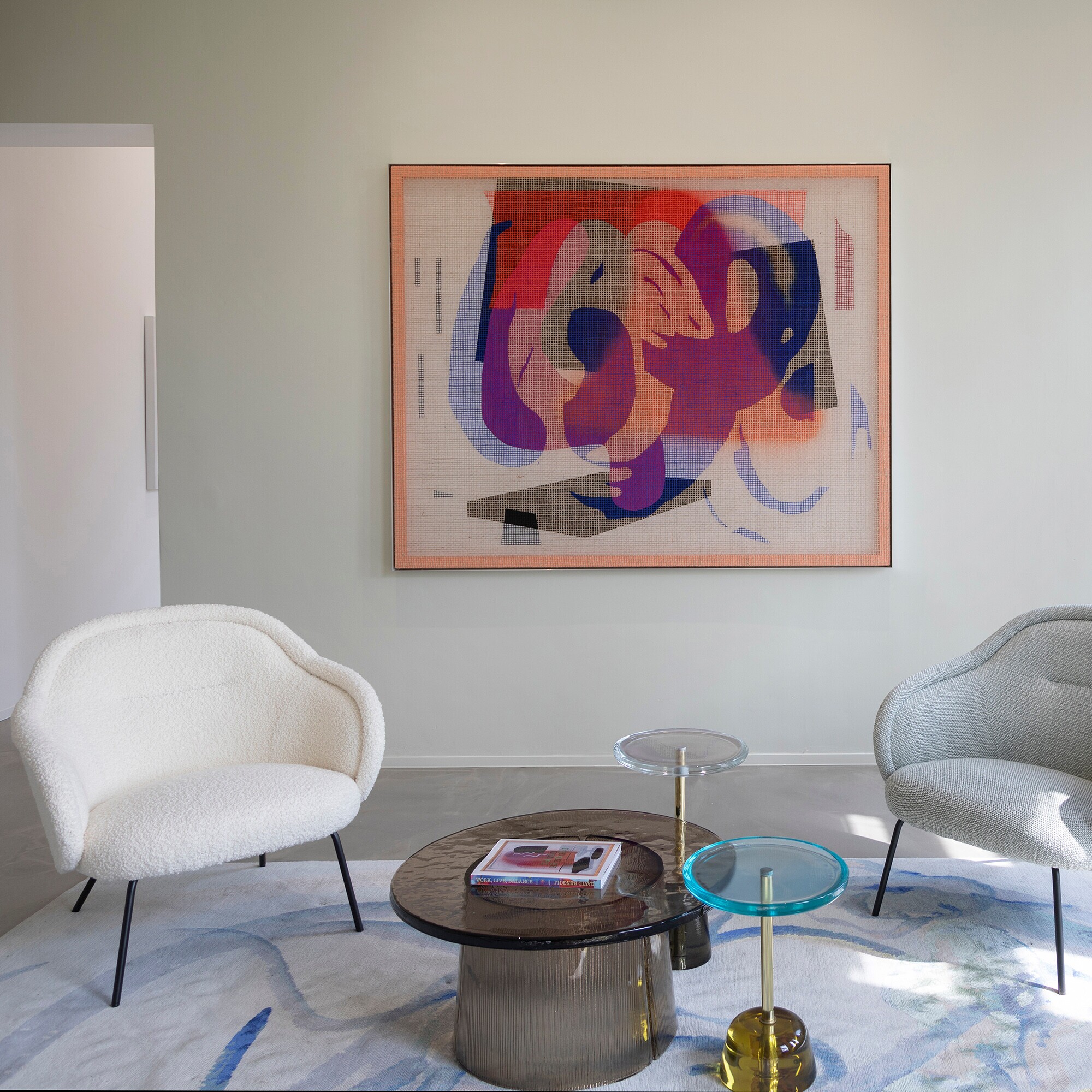 Bent Side Table H 36cm