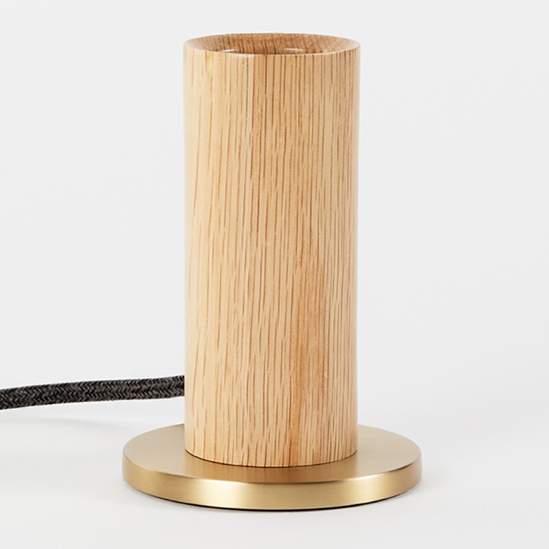 Oak Knuckle Table Lamp