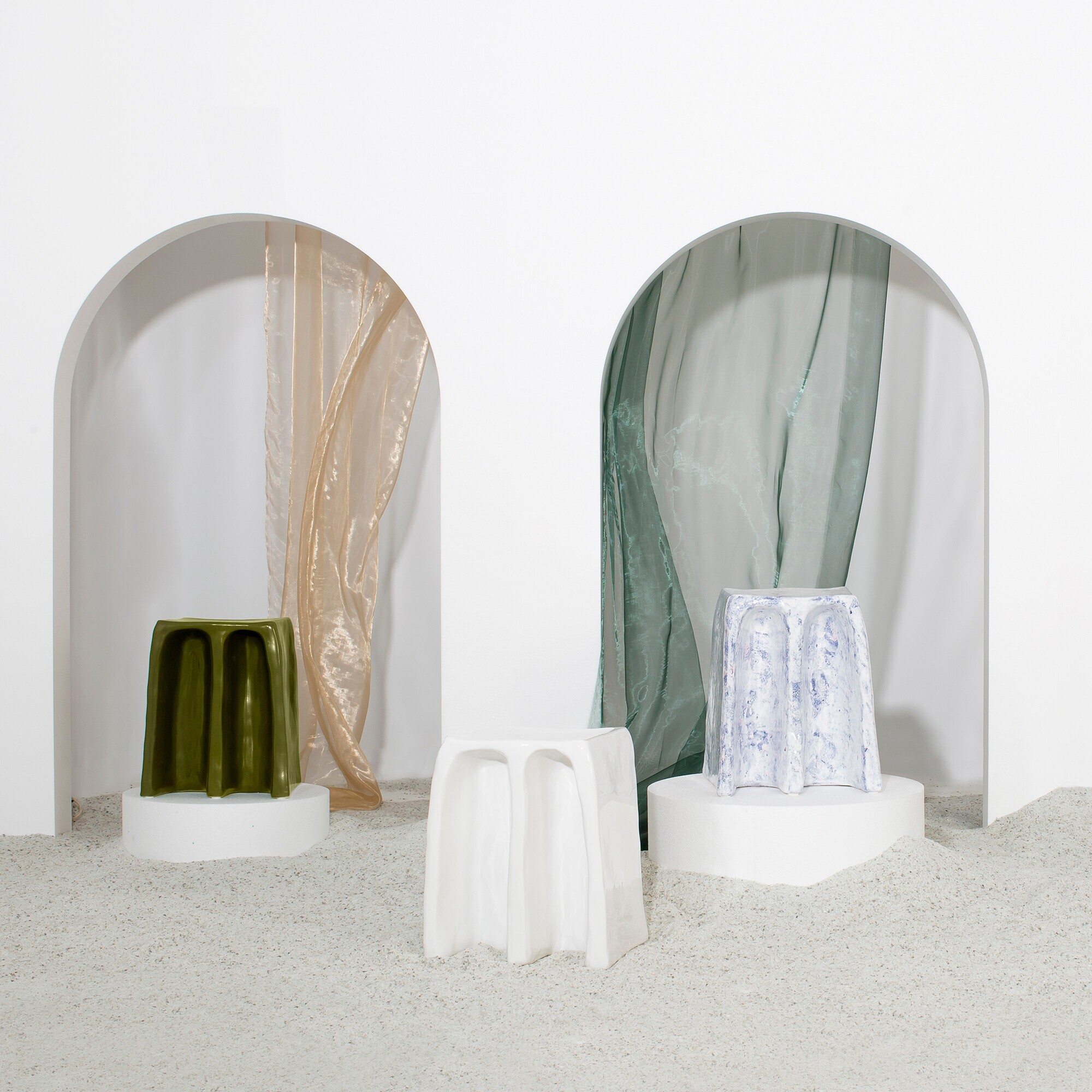 Chouchou Stool/Side Table H 43cm