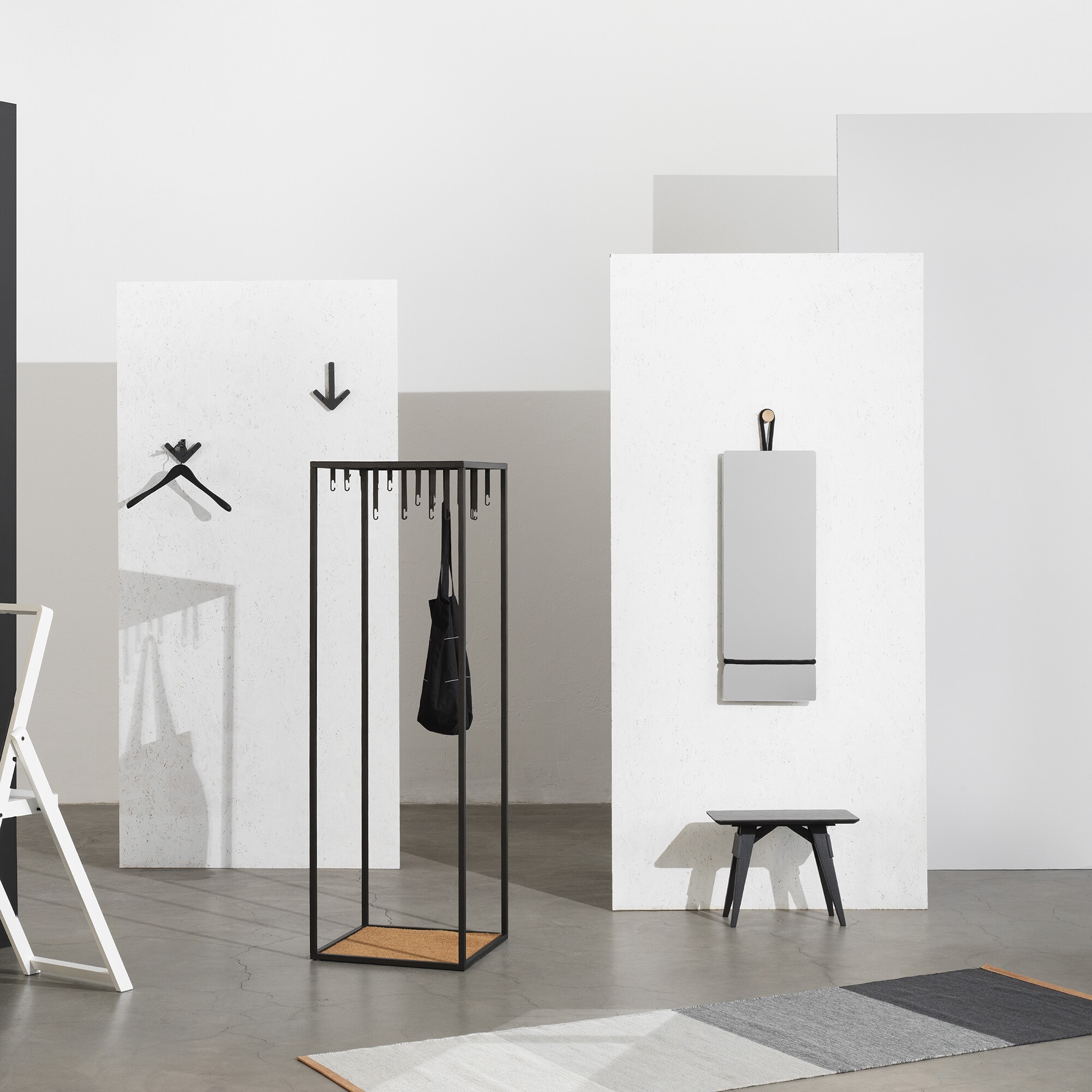 Lasso Wall Mirror Long 95x35cm