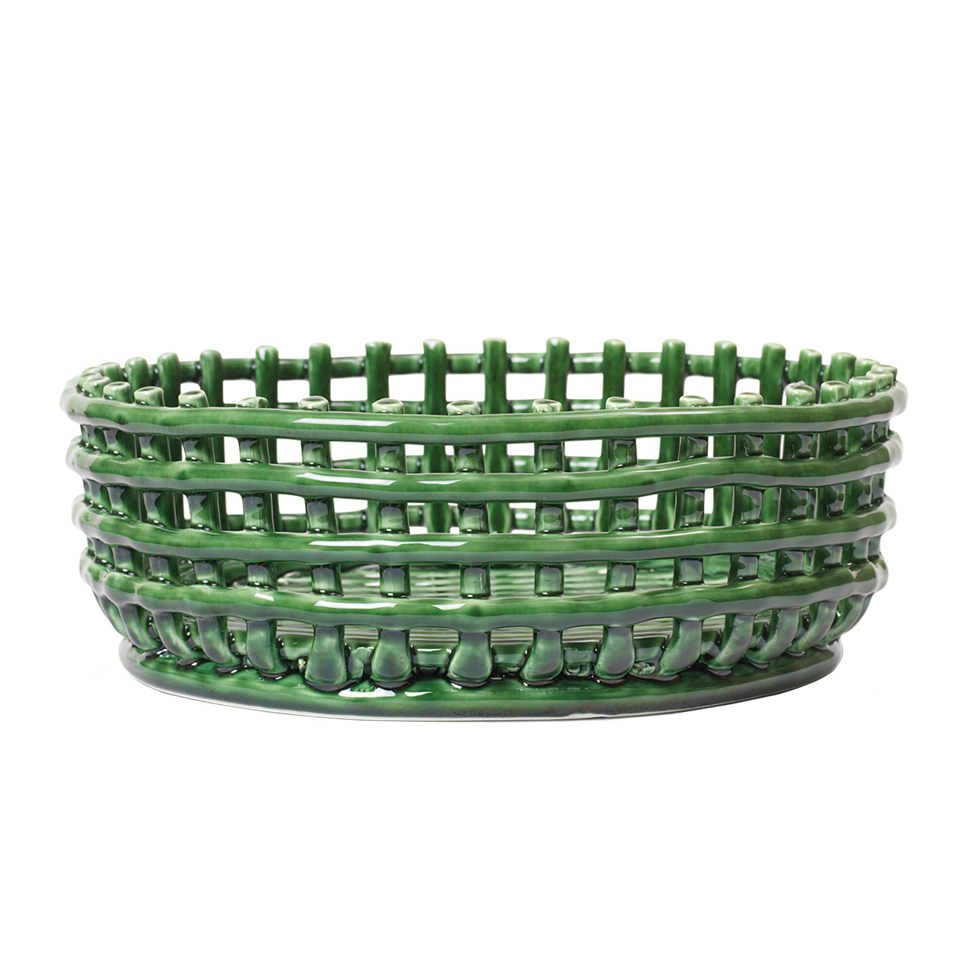 Ceramic Centerpiece Fruit / Bread Basket
