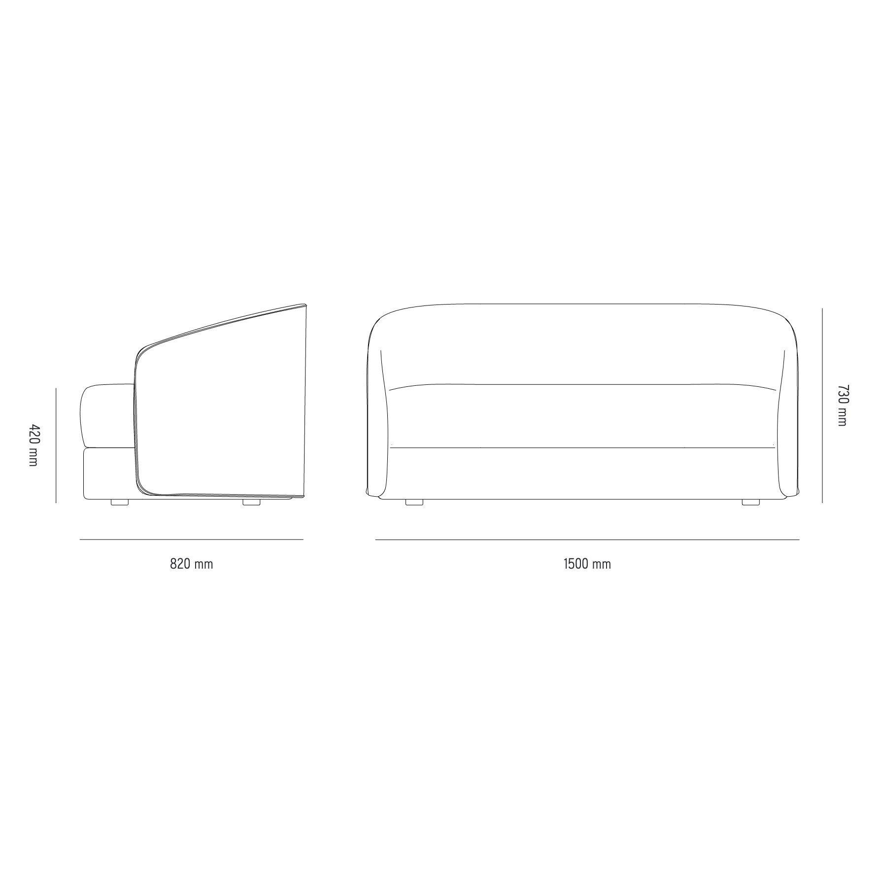 Covent Deep 2-Seater Sofa