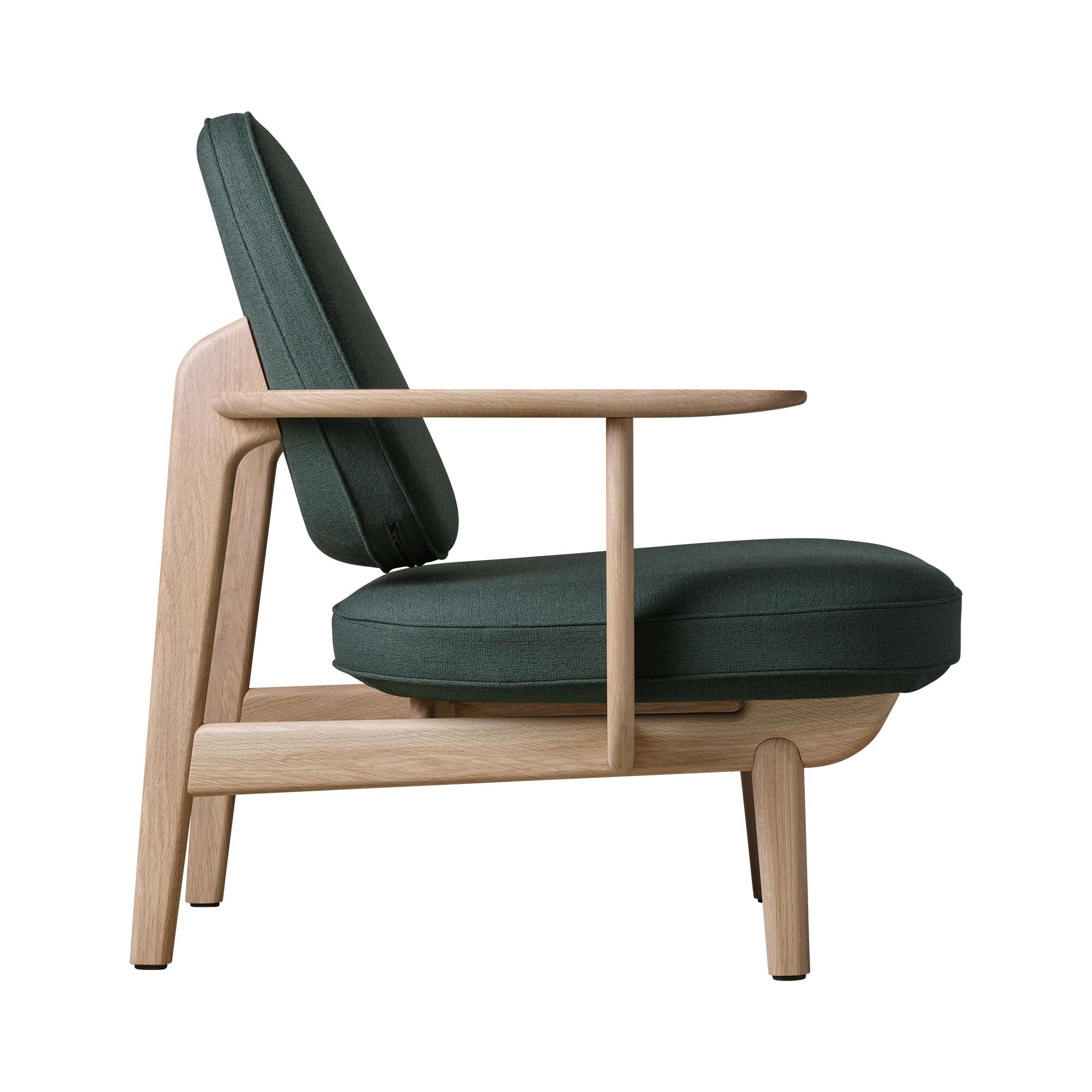 Fred™ Lounge Chair Oak Base
