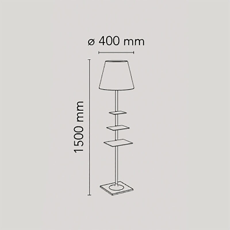 Bibliotheque Nationale Floor Lamp