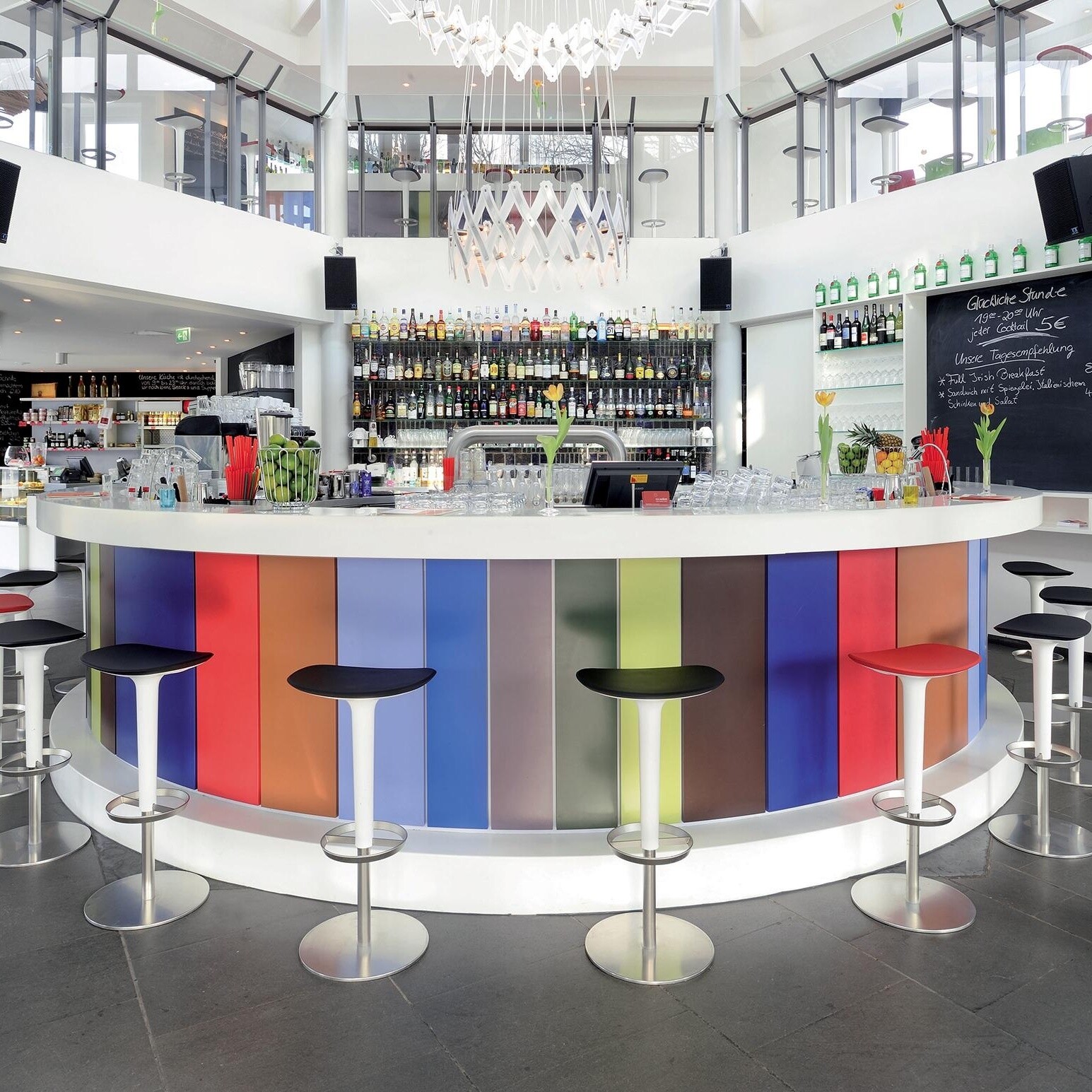 Babar Stool Frame Satinated