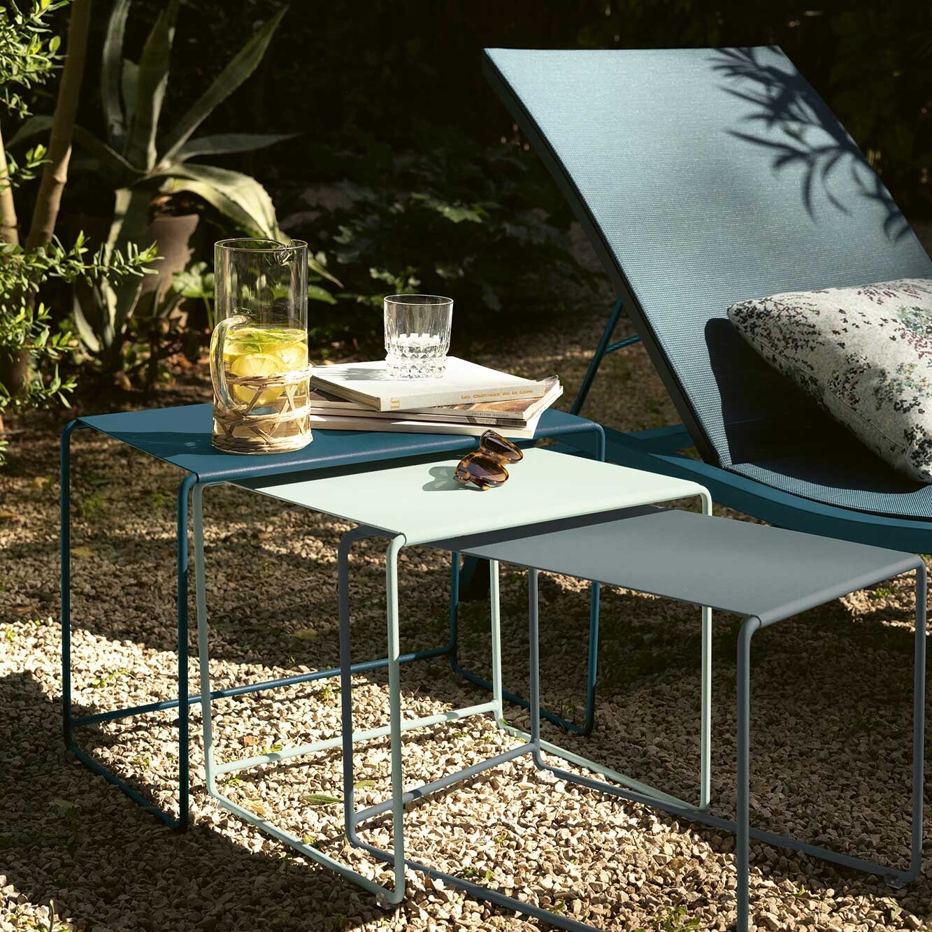 Oulala Outdoor Side Table Set of 3