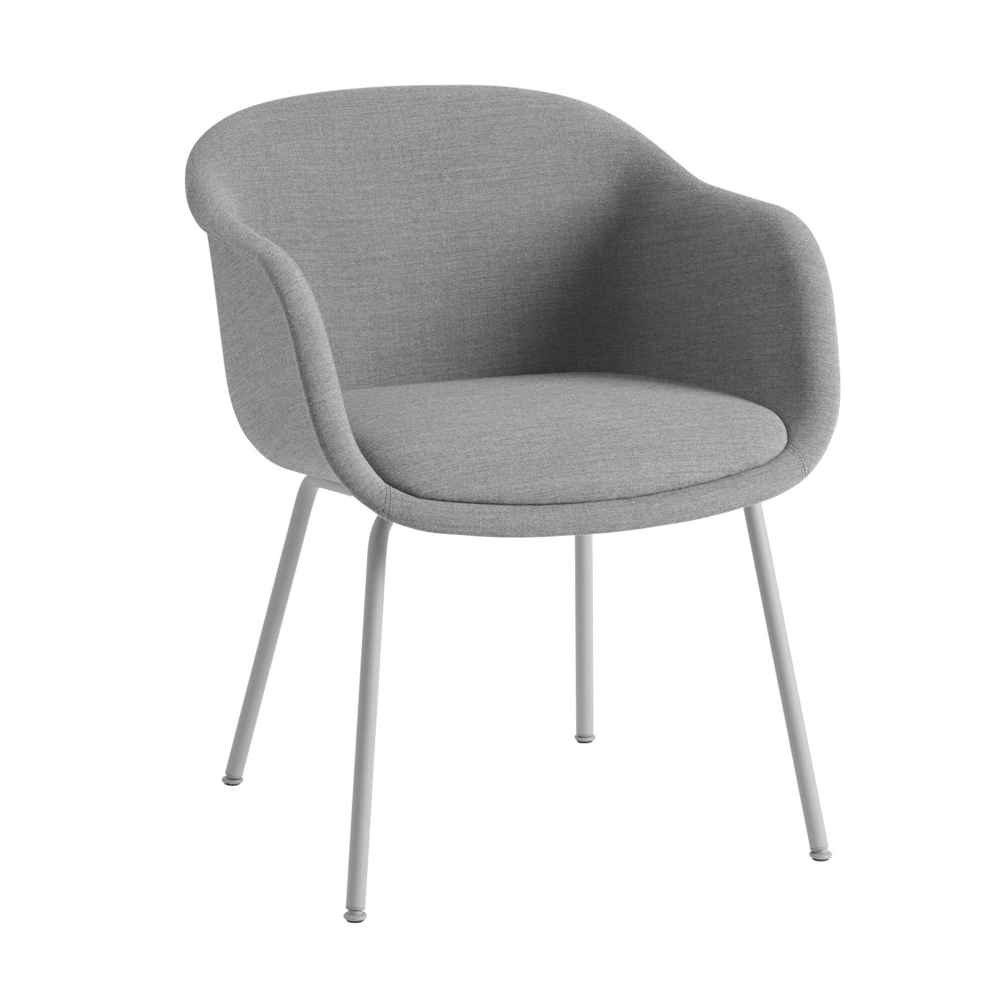 Fiber Conference Armchair with Tube Base