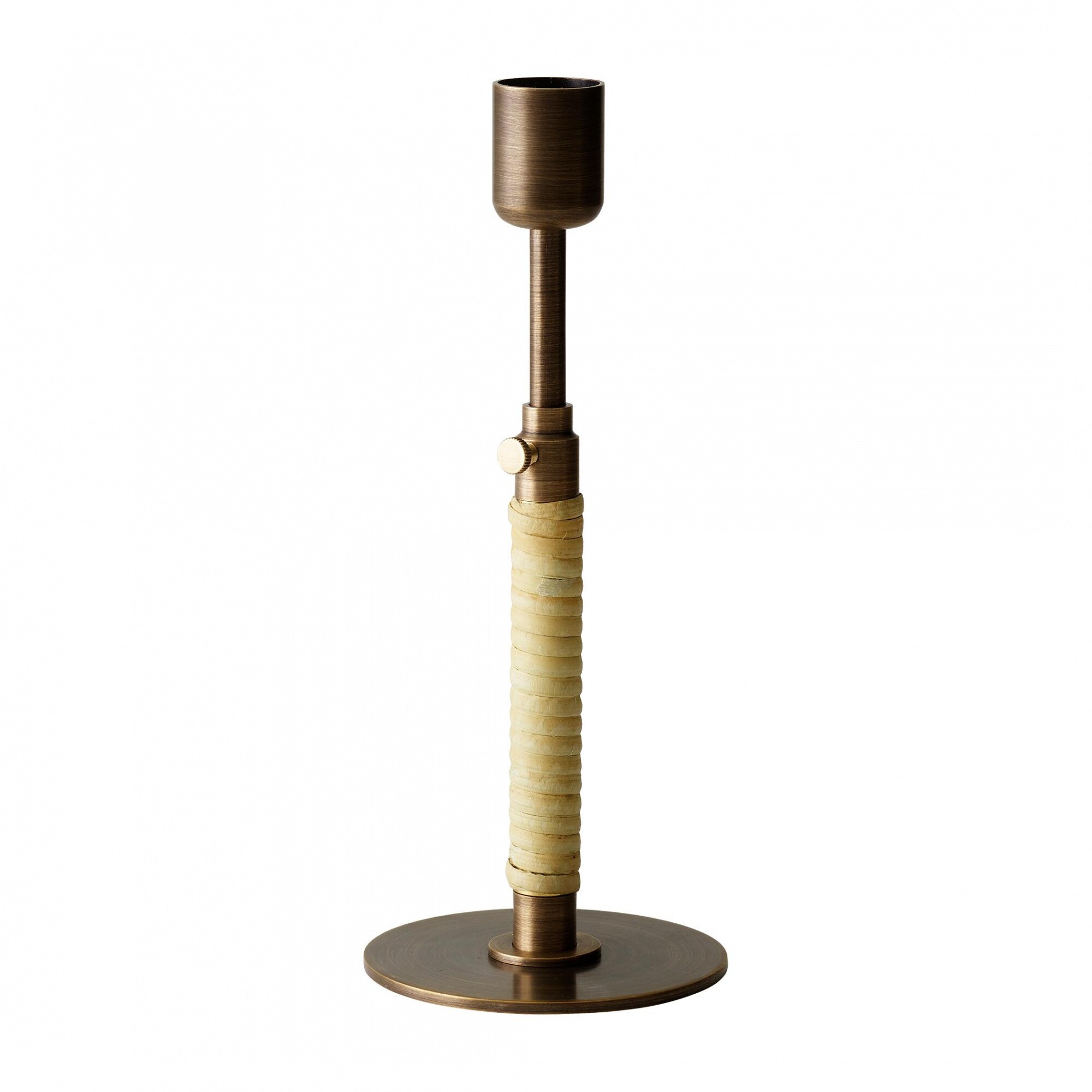 Duca Candle Holder Brass