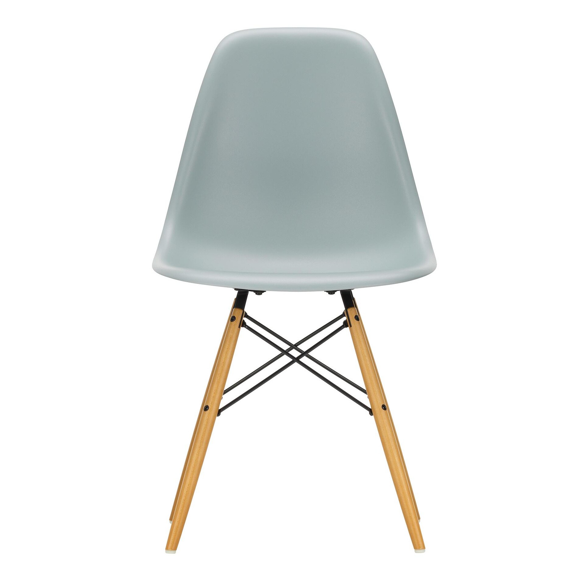 Eames Plastic Side Chair DSW RE Golden Maple