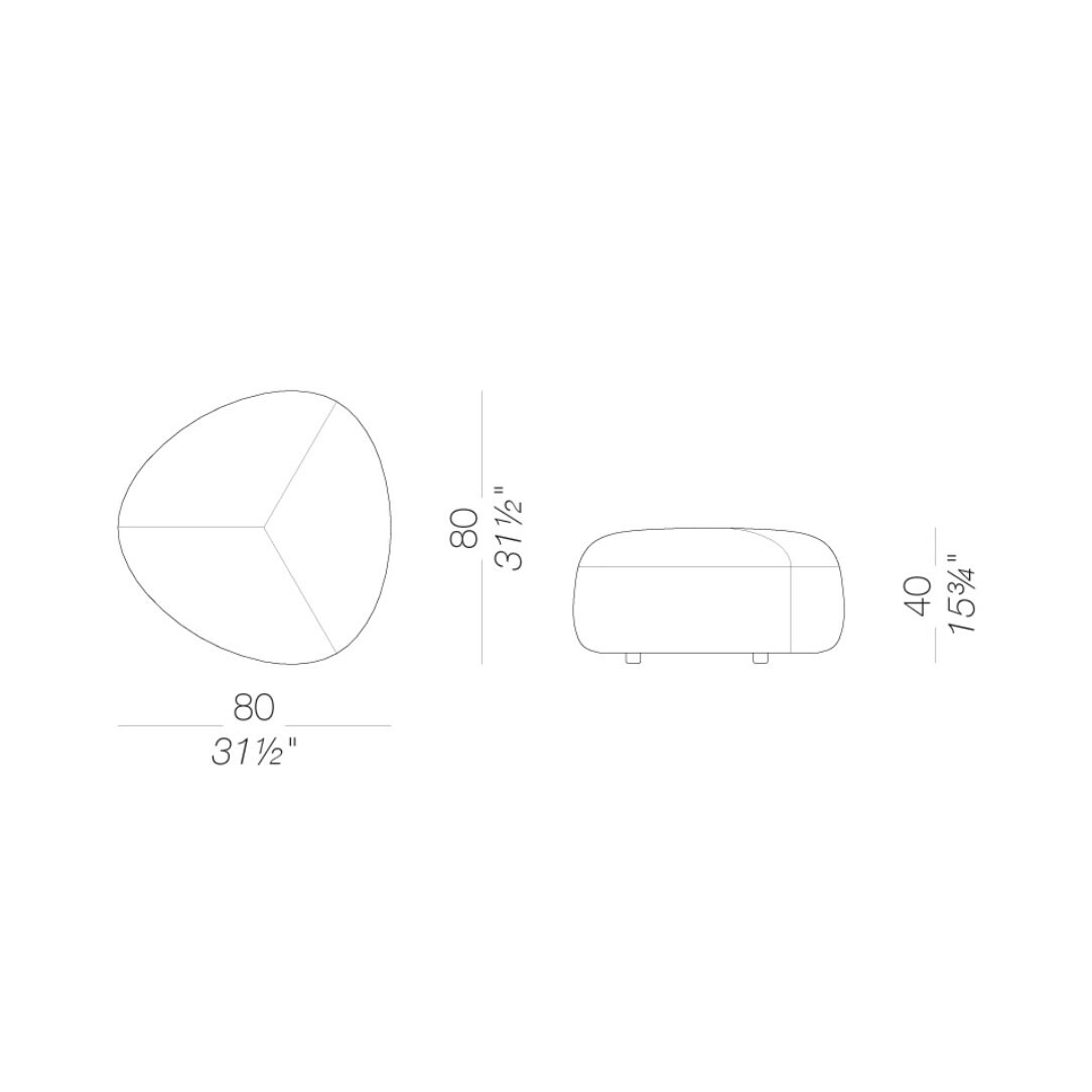 Kipu D02 Stool H40cm