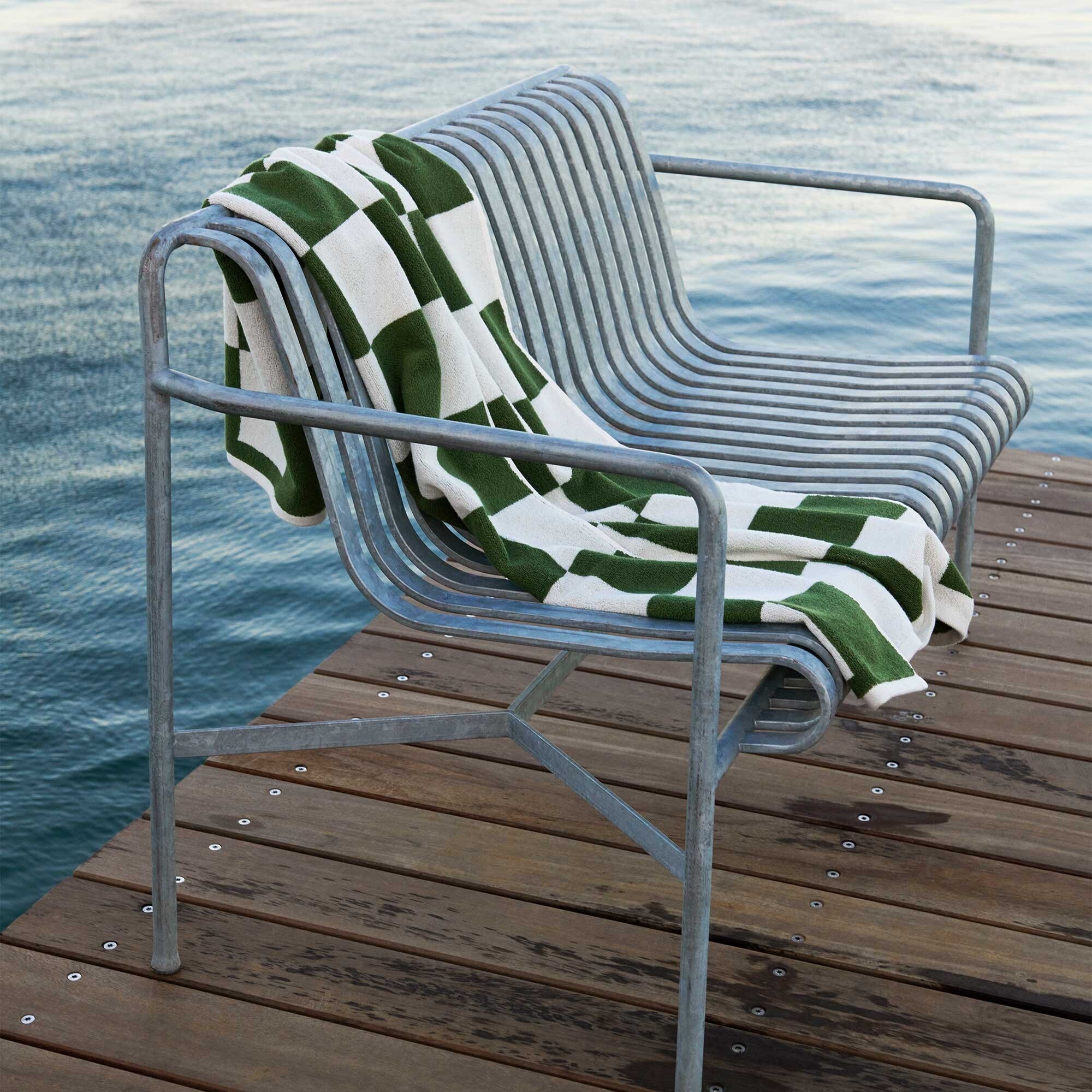 Check Bath Towel 70x136cm