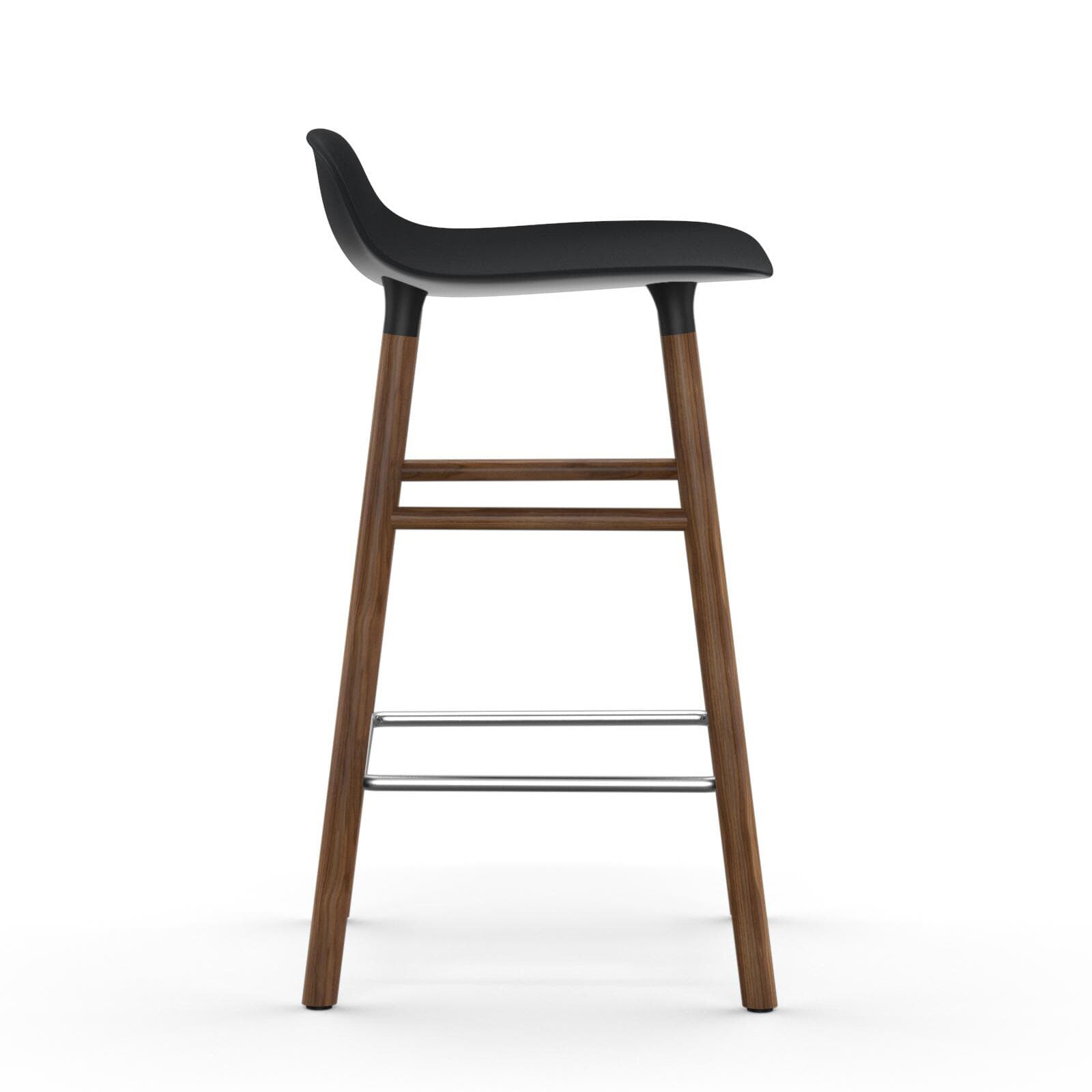 Form Bar Stool Walnut Base 65cm