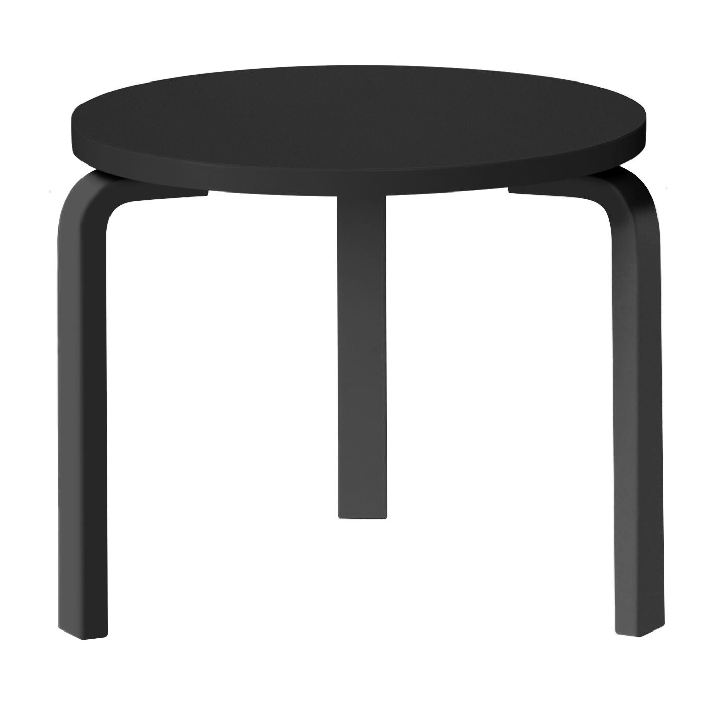 90D Side Table Lacquered Base