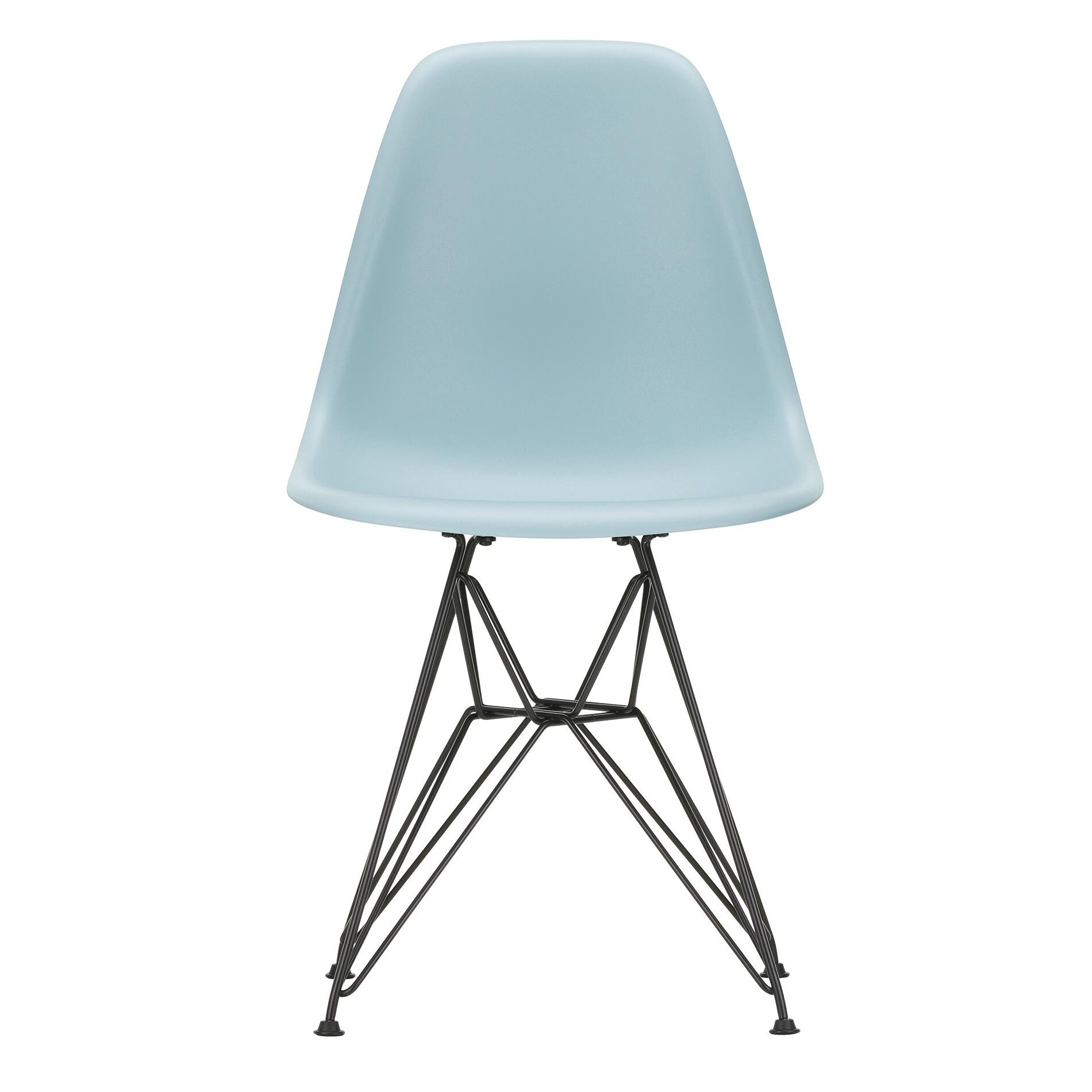 Eames Plastic Side Chair DSR RE Black Base