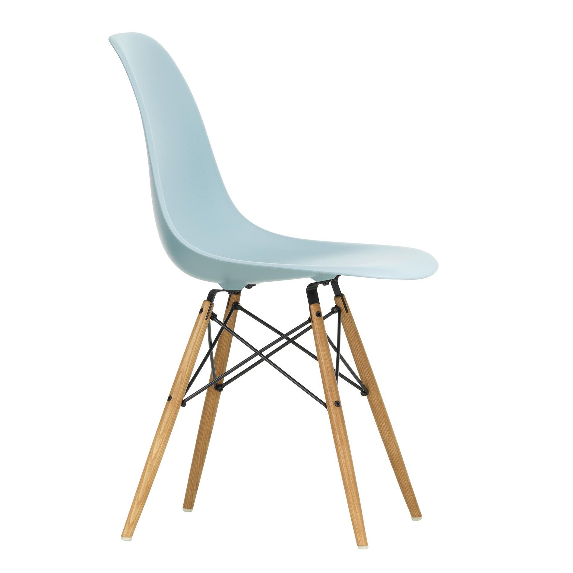 Eames Plastic Side Chair DSW RE Ash Base