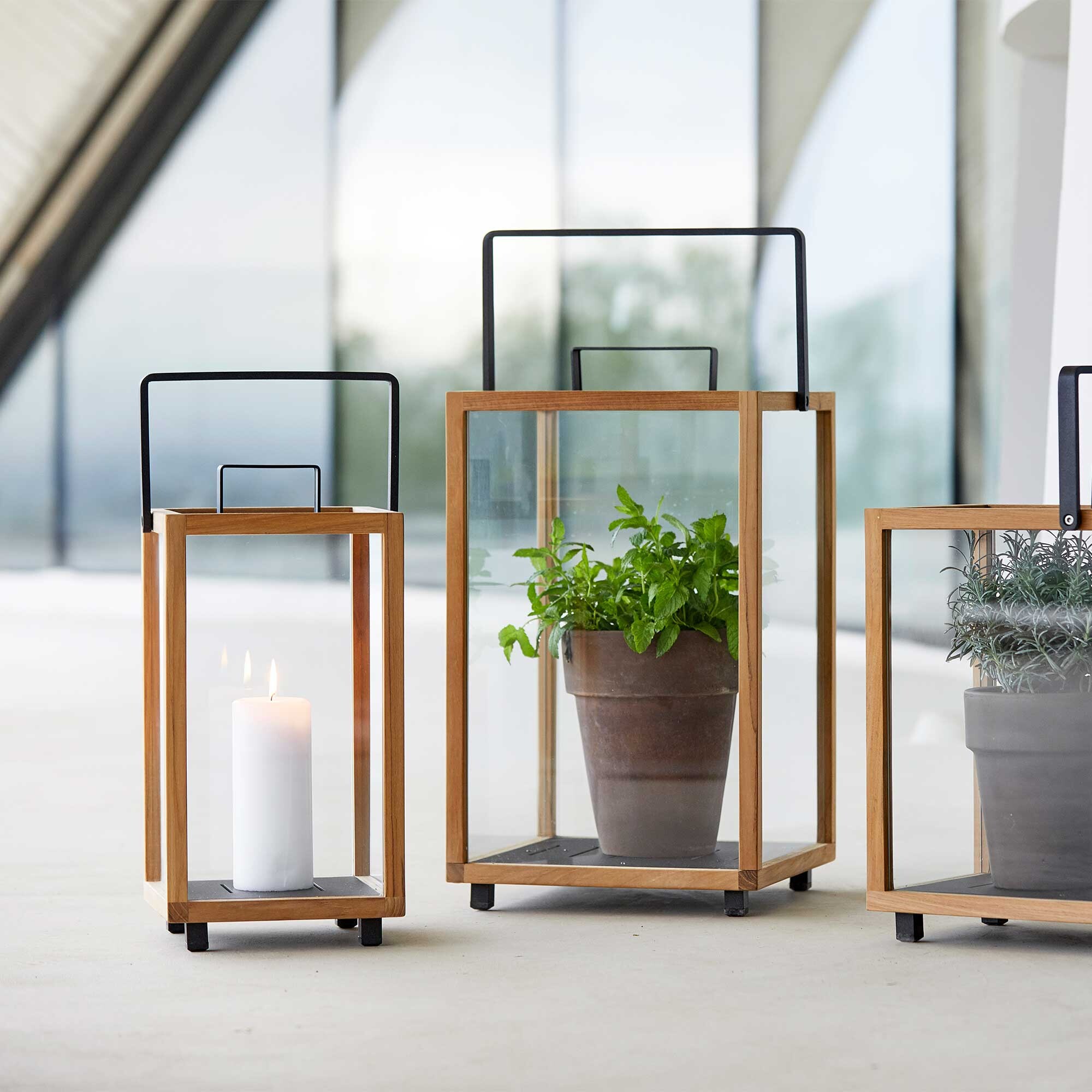 Lighthouse Lantern Teak