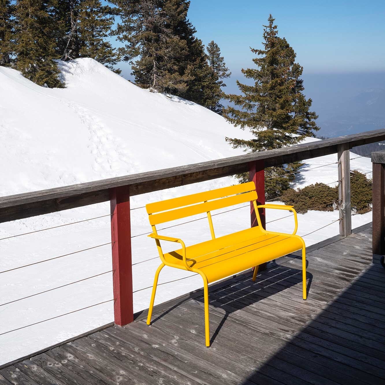 Luxembourg Outdoor Bench 2 Seater