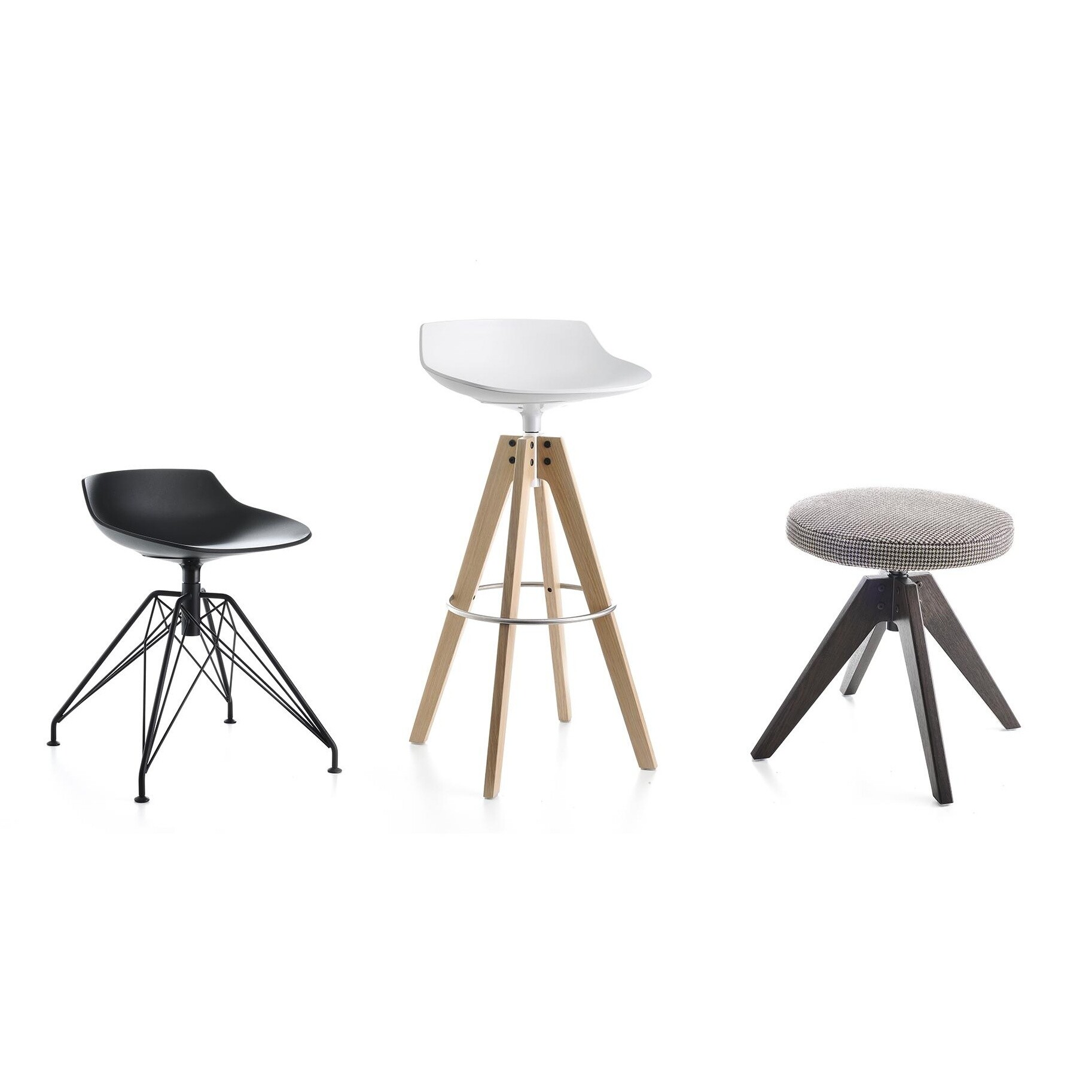 Flow Stool Upholstered 44cm