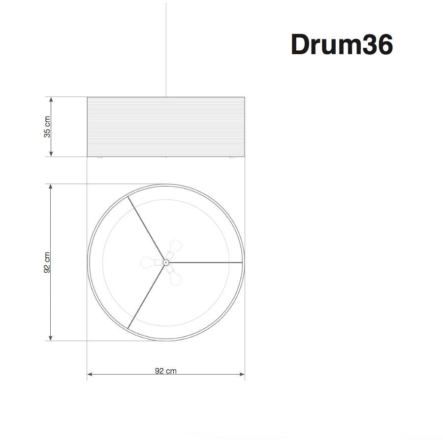 Drum Suspension Lamp