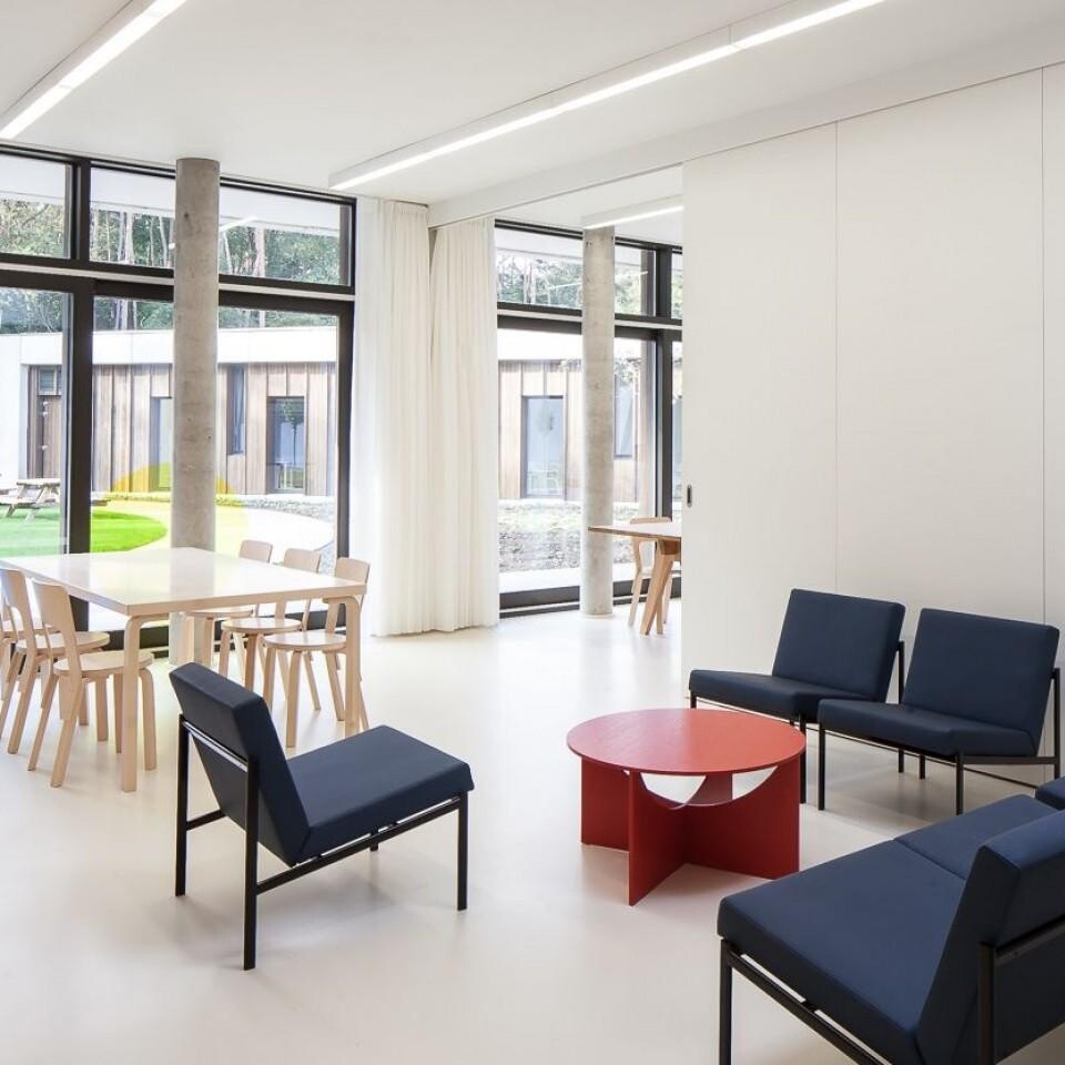 66 Chair Clear Lacquered Base