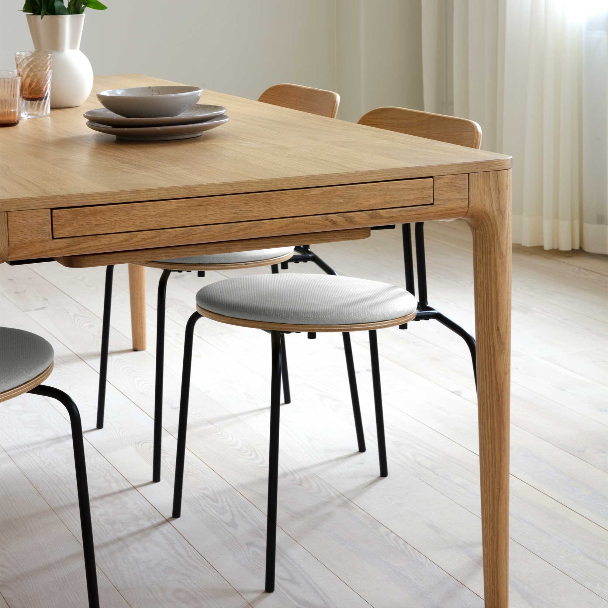 Heart'n'Soul Dining Table Veneer 90x200cm