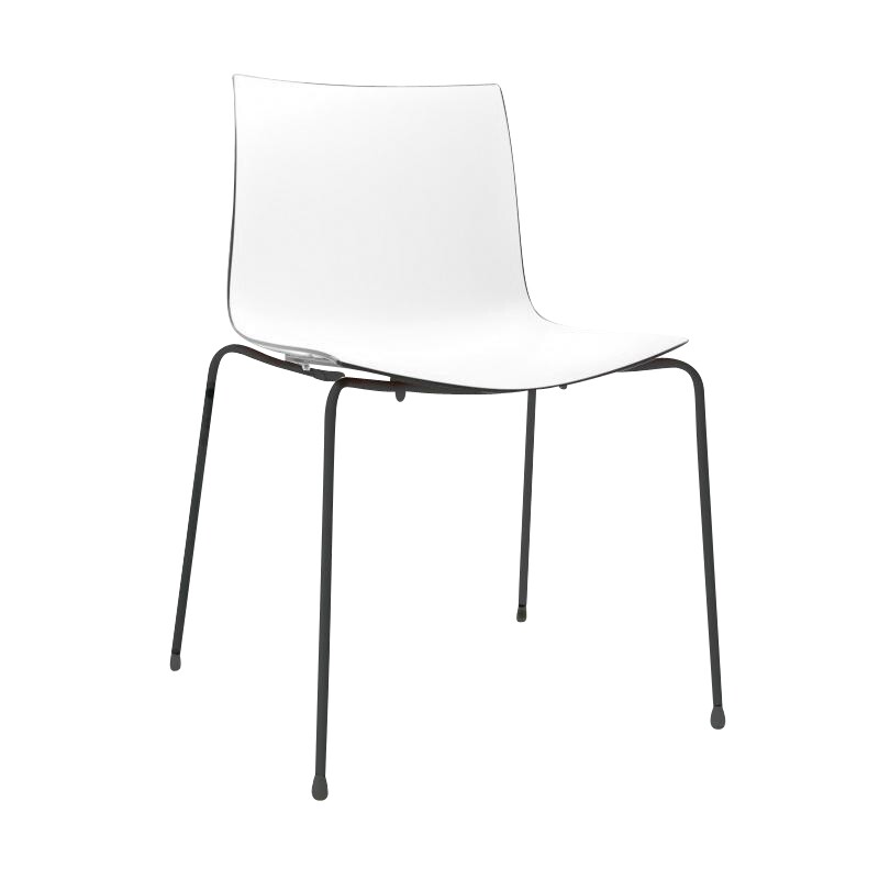 Catifa 46 0251 Chair Bicoloured Frame Black