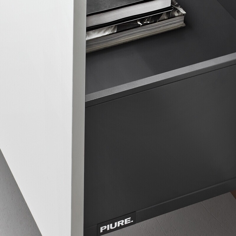 Flow Q Sideboard with 2 Drawers and Flap Door 160x99x40cm