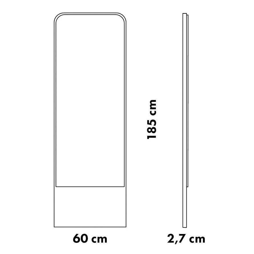 Friedrich Mirror 60x185cm