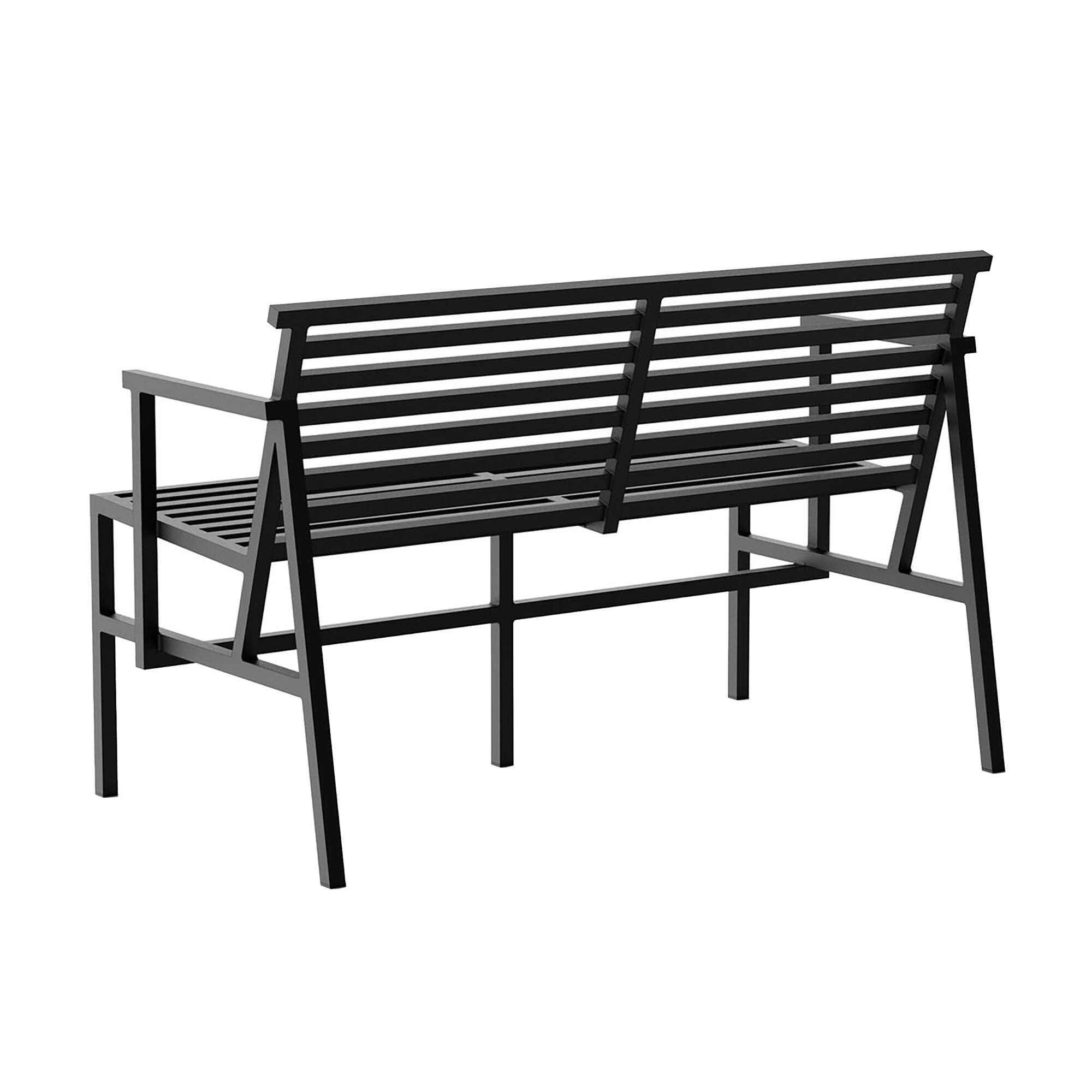 19 Outdoors Dining Bench 125x75cm