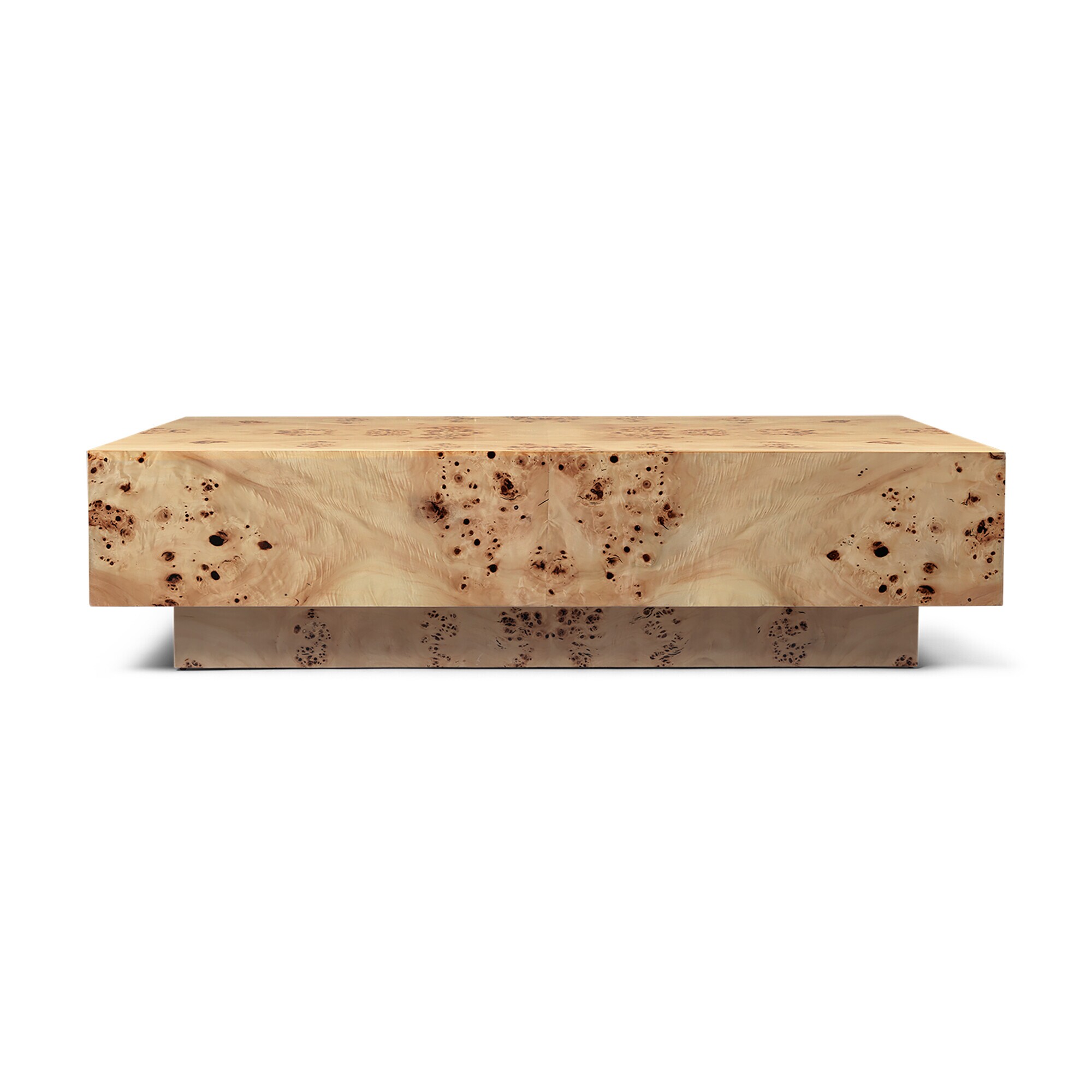 Burl Coffee Table