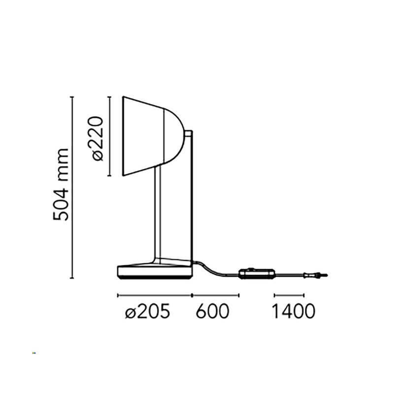 Céramique Side Table Lamp