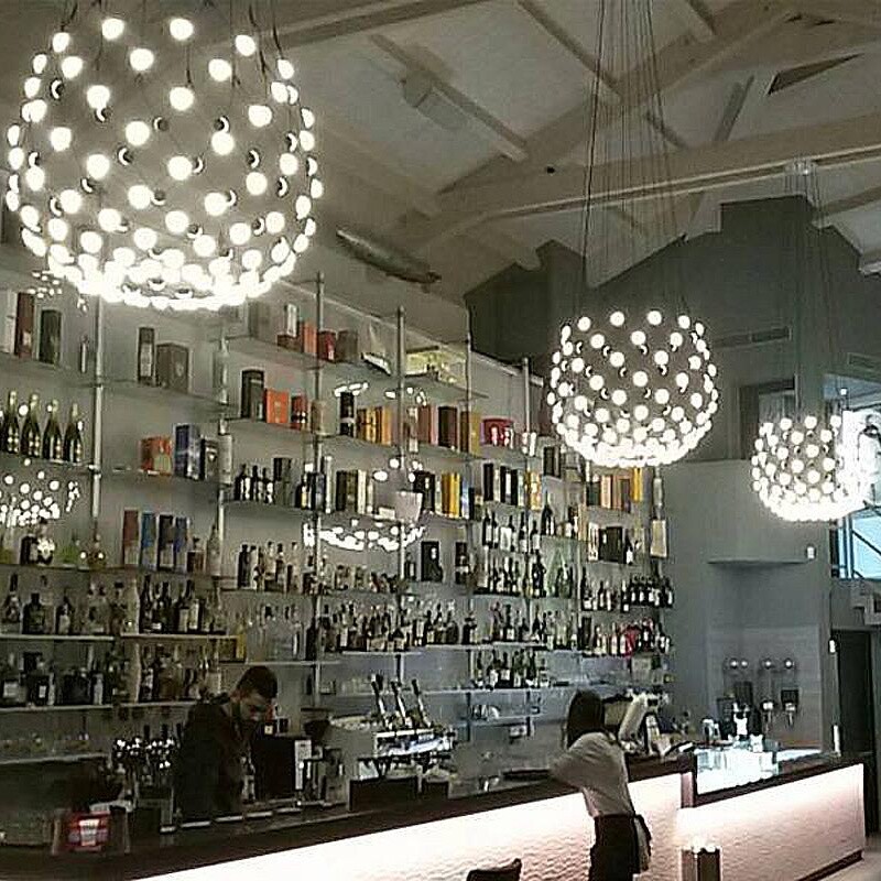 Mesh D86 LED Suspension Lamp Ø 80cm