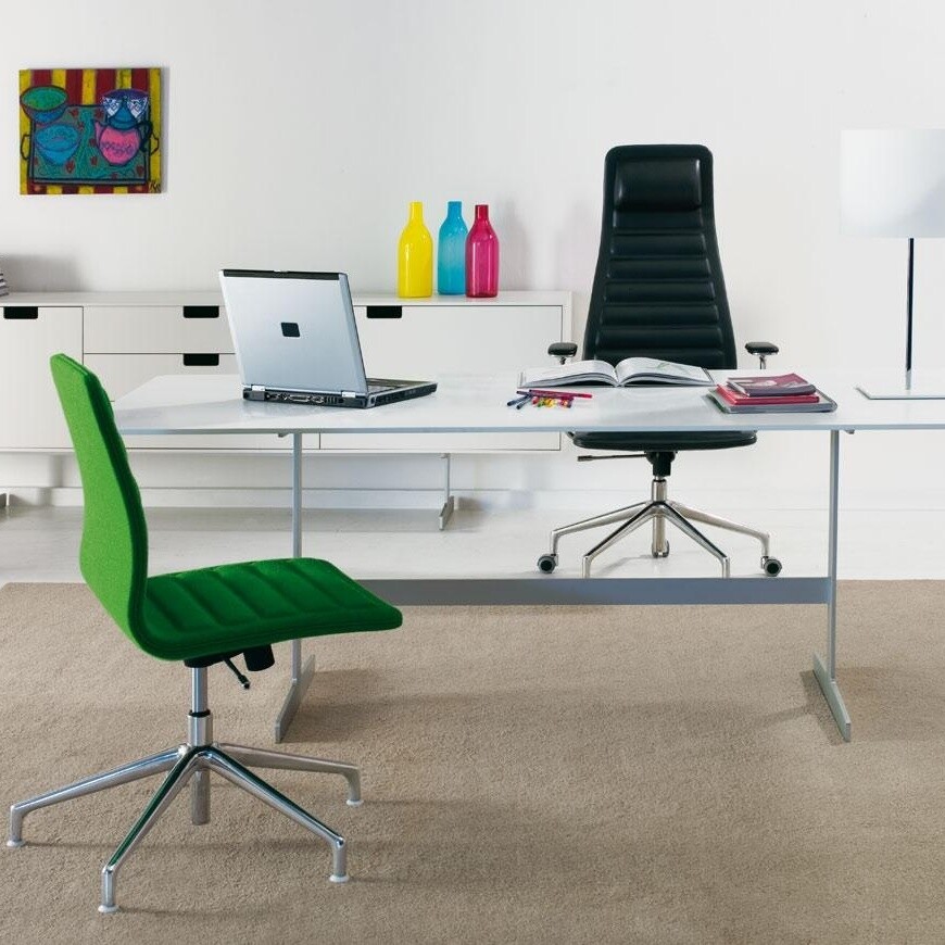 Lotus High Office Chair with Wheels