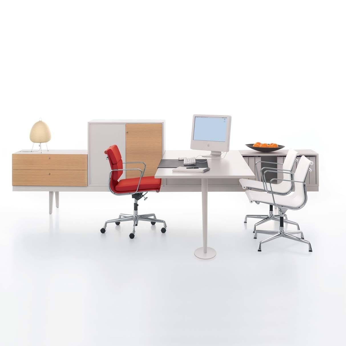 EA 208 Soft Pad Eames Alu Chair Office Chair