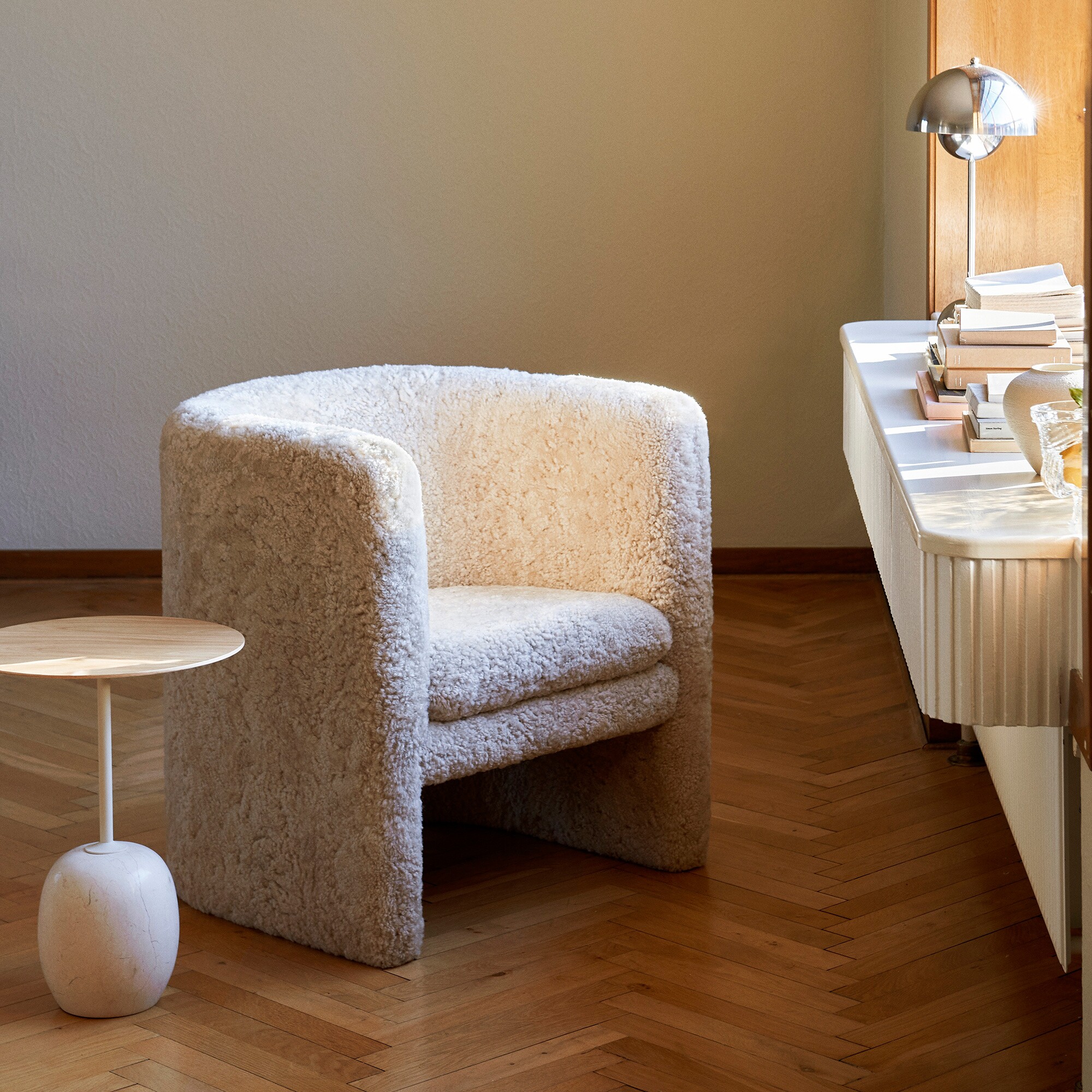 Lato LN8 Side Table Top Wood Round