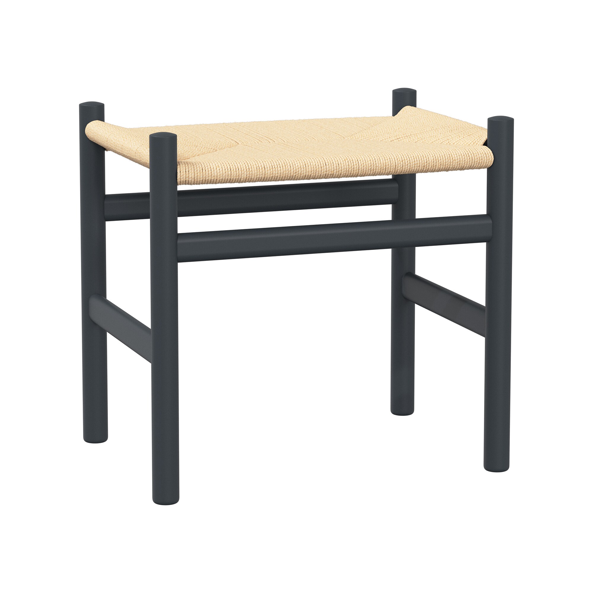 CH53 Soft Tones Footstool Frame Beech