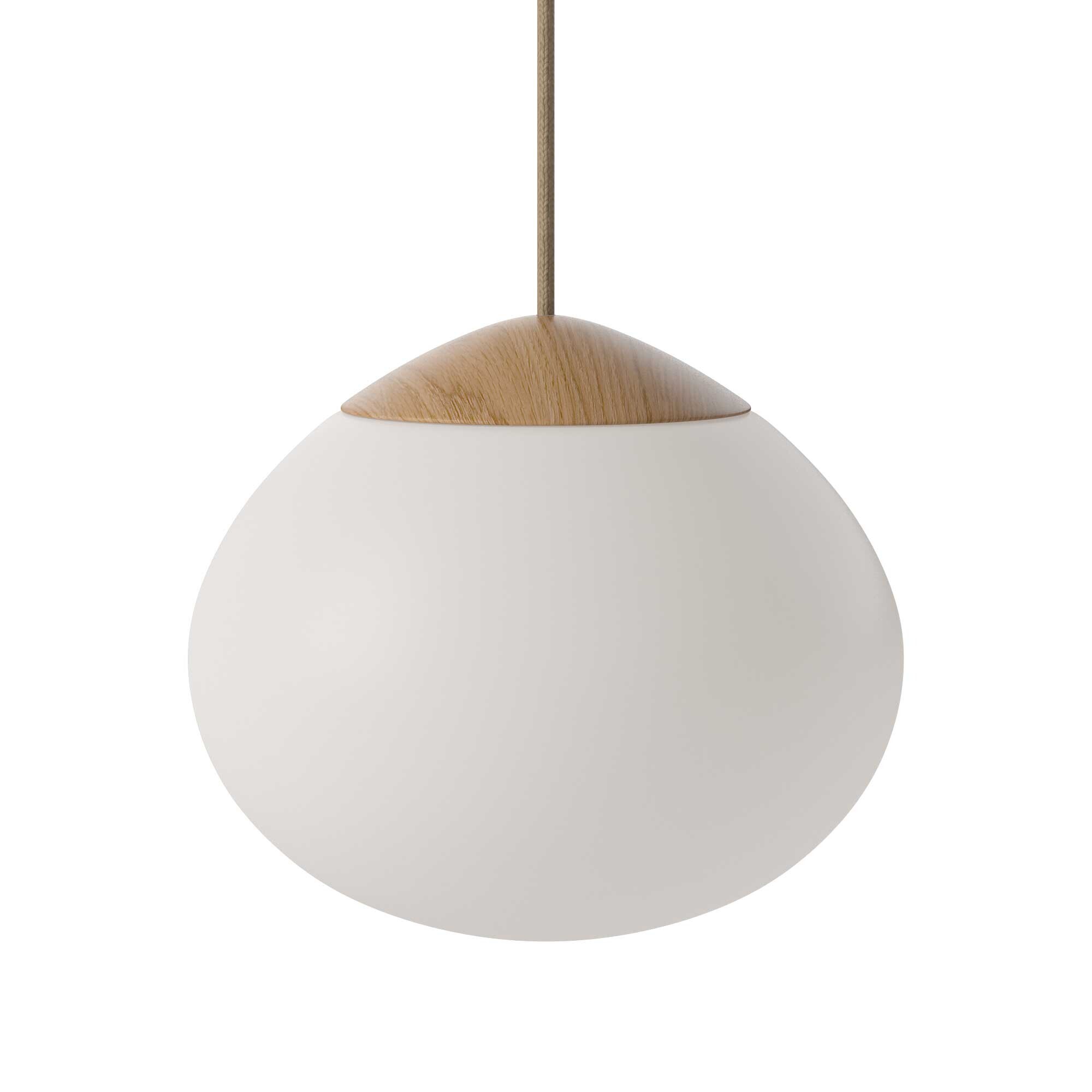 Acorn Suspension Lamp Glass Ø 21cm