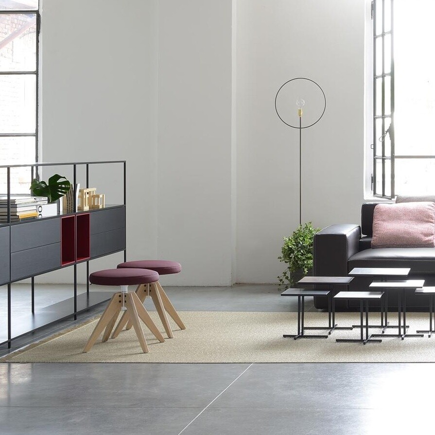 Flow Stool Upholstered 44cm