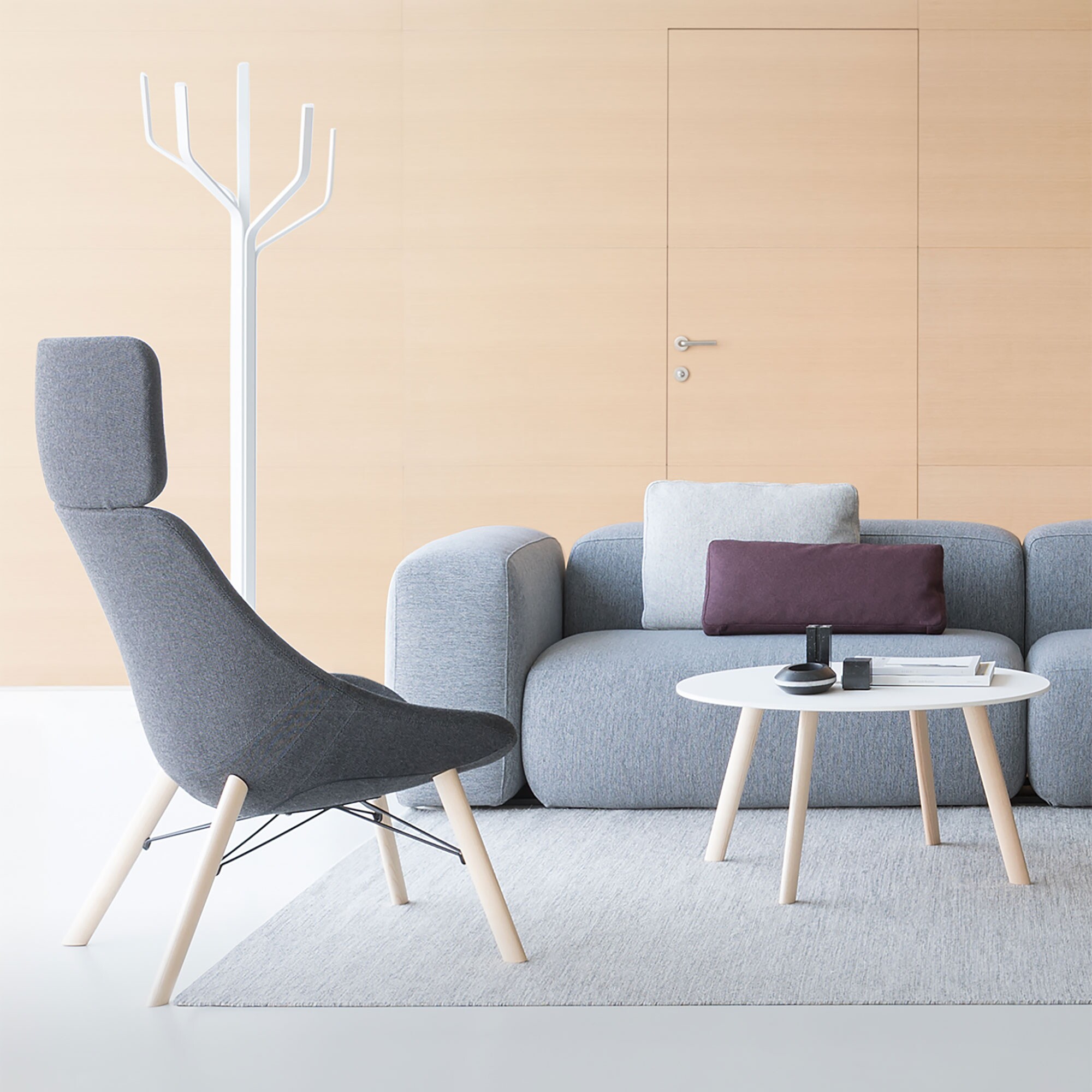 Auki S115P Lounge Easy Chair