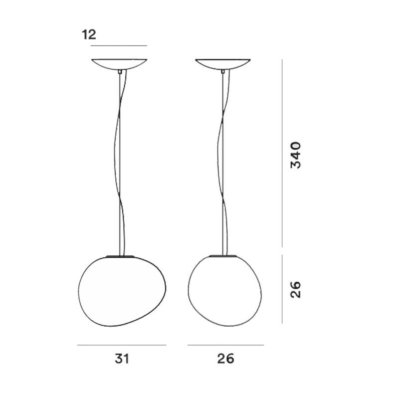 Gregg Media Suspension Lamp