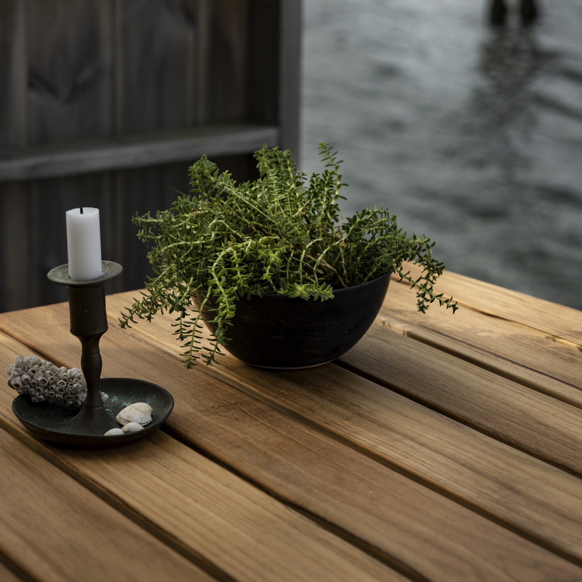 B25A 120 Garden Dining Table Foldable 120x92cm Teak