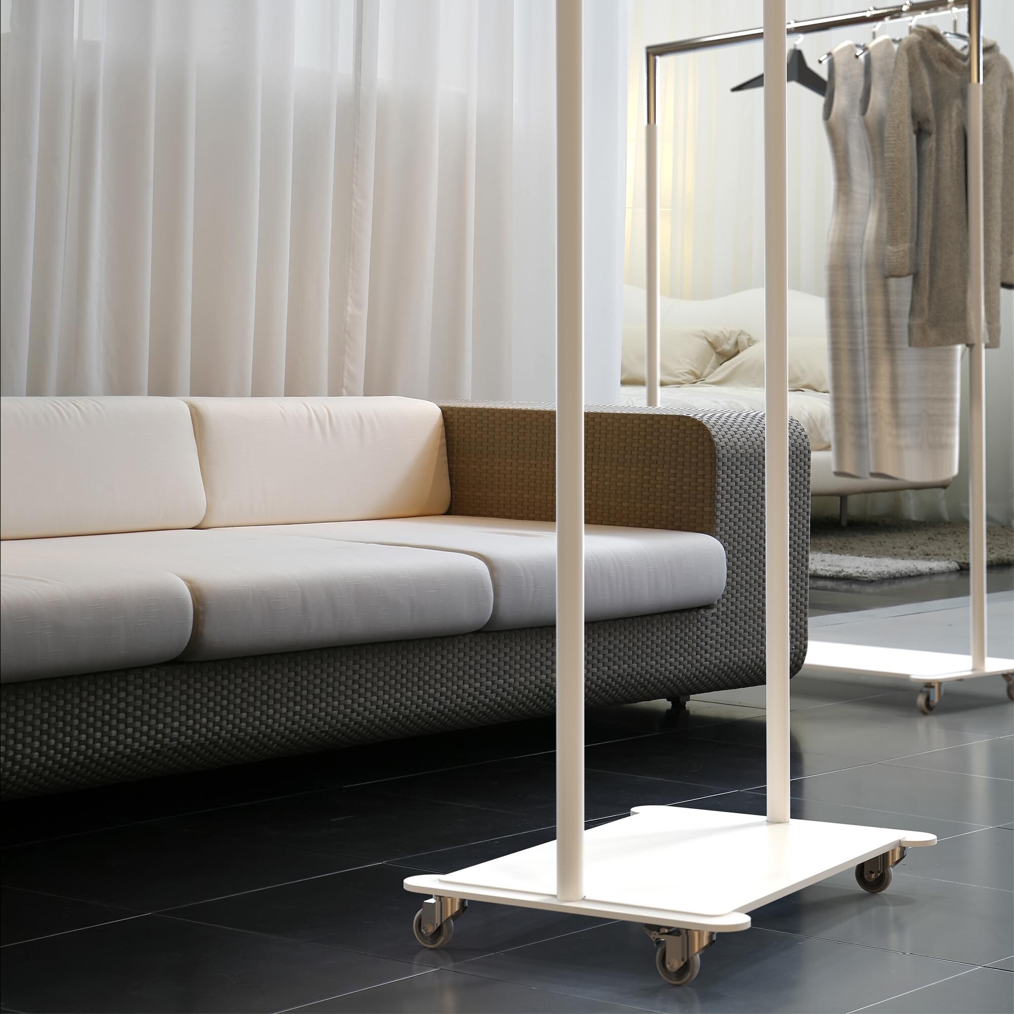 Bukto Plate For Coatstand With Wheels 100cm