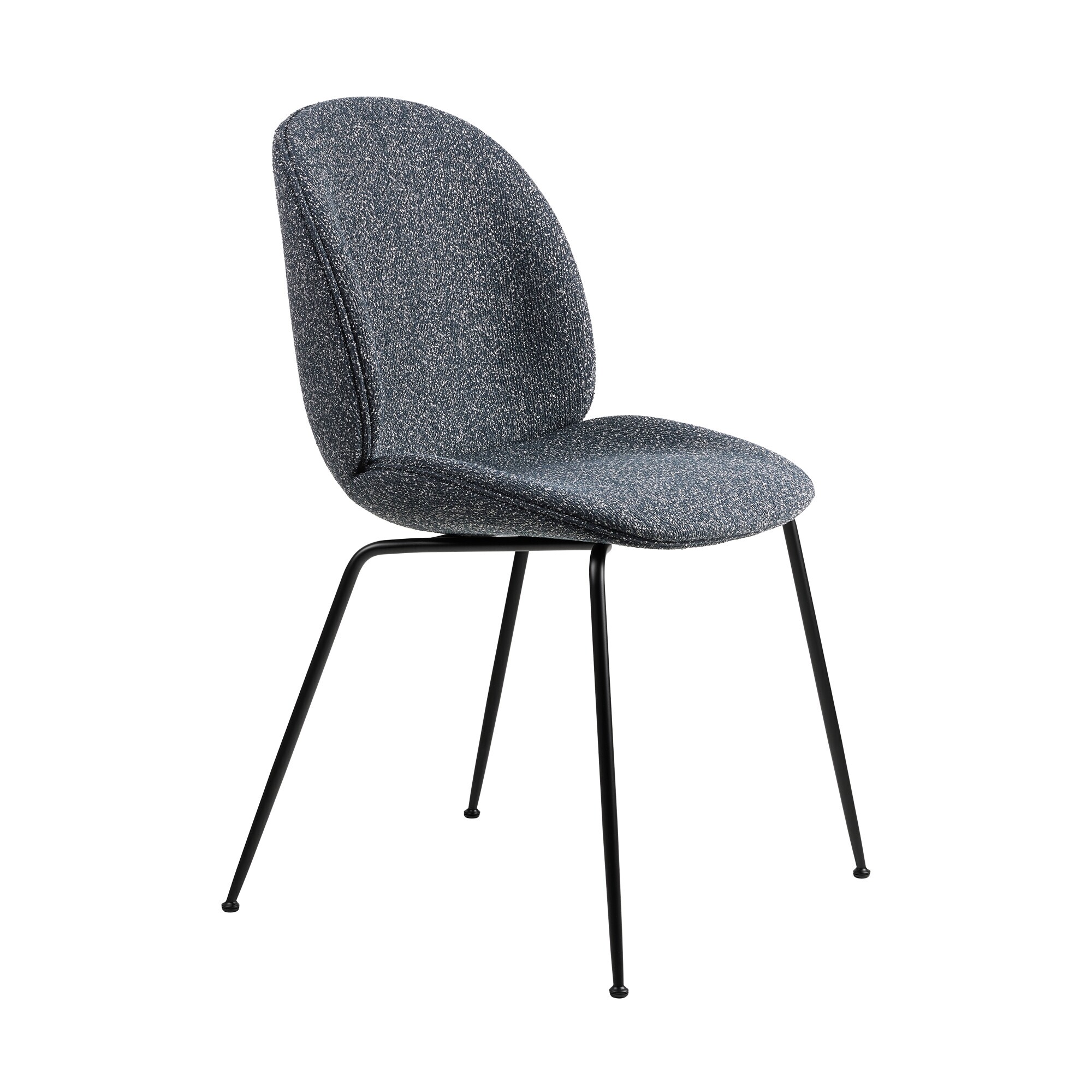 Beetle Dining Chair Full Upholstered Base Conic