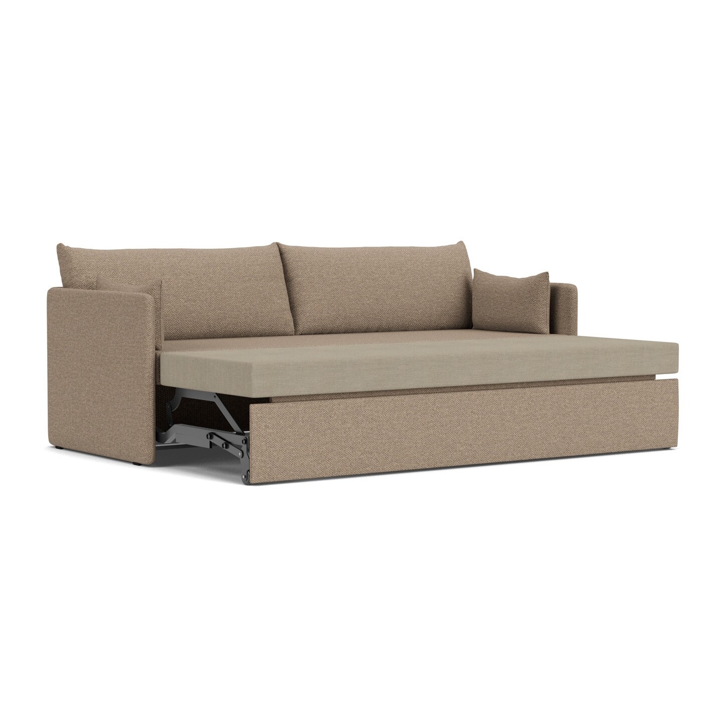 Offset 3-Seater Sofa Bed 215x89cm