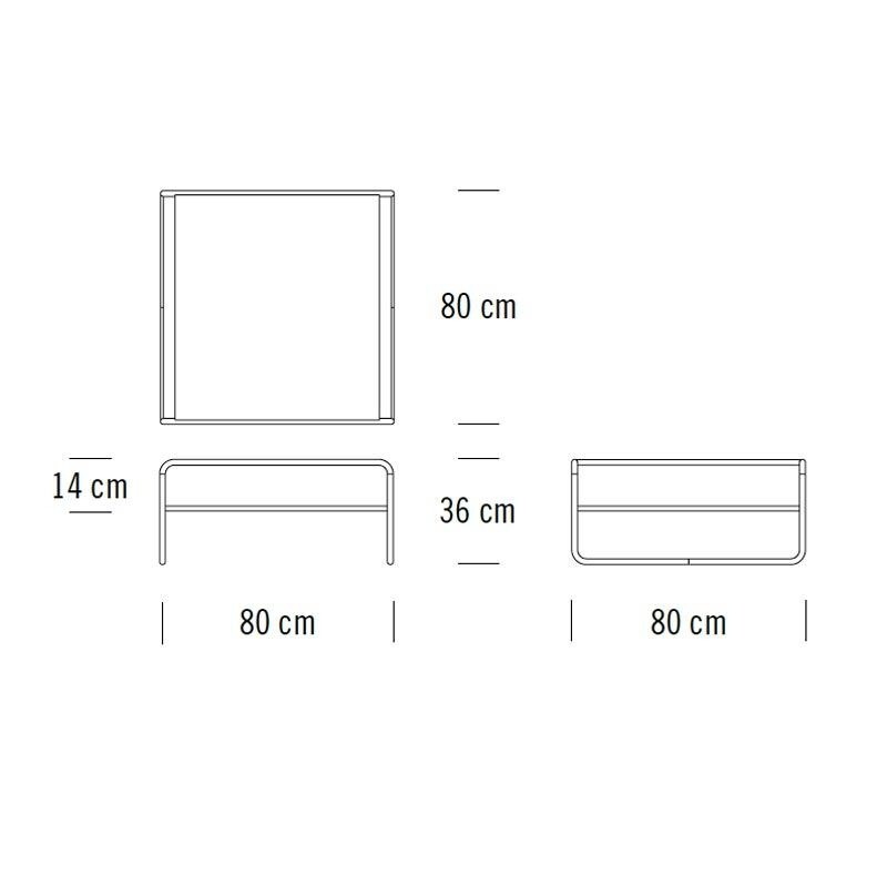 B 20/1 Coffe Table Beech