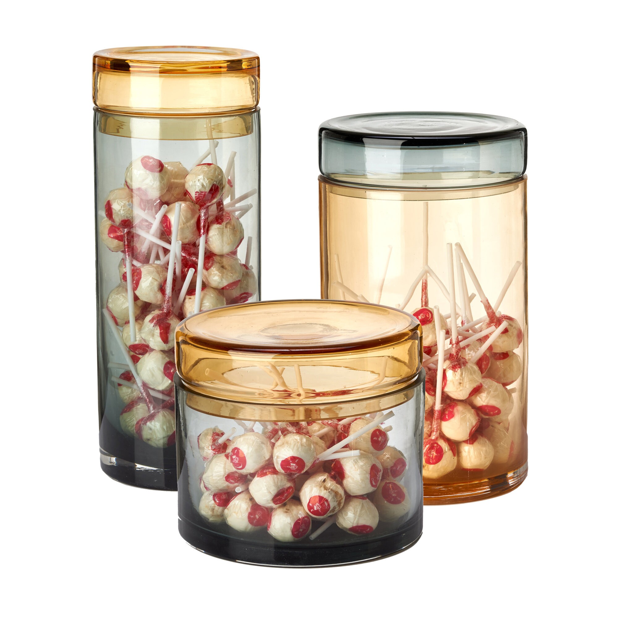 Caps & Jars Storage Jar Set of 3