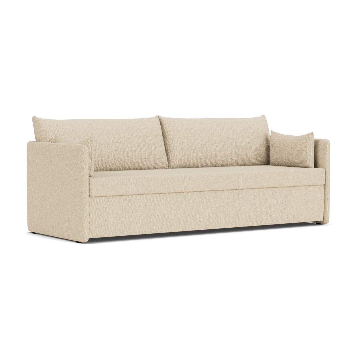 Offset 3-Seater Sofa Bed 215x89cm