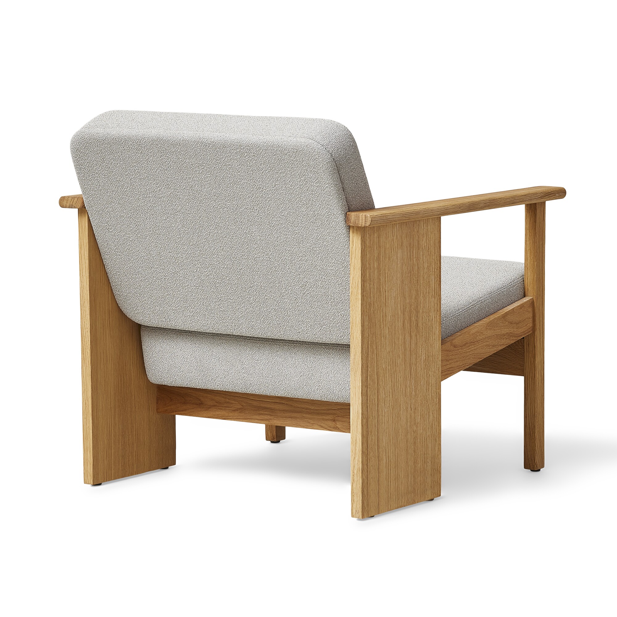 Block Lounge Chair Oak Oiled