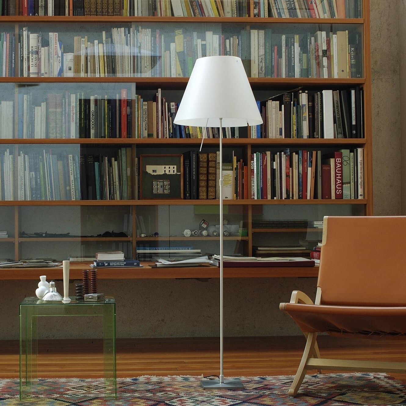 Costanza Terra Floor Lamp Telescope/Dimmer