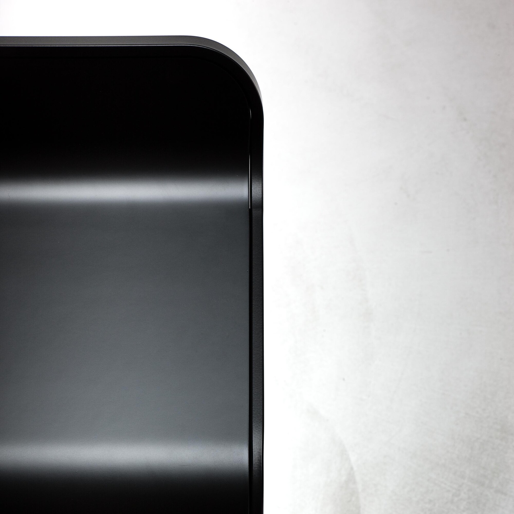 LEM S80 Bar Stool Frame Black Seat Laminate